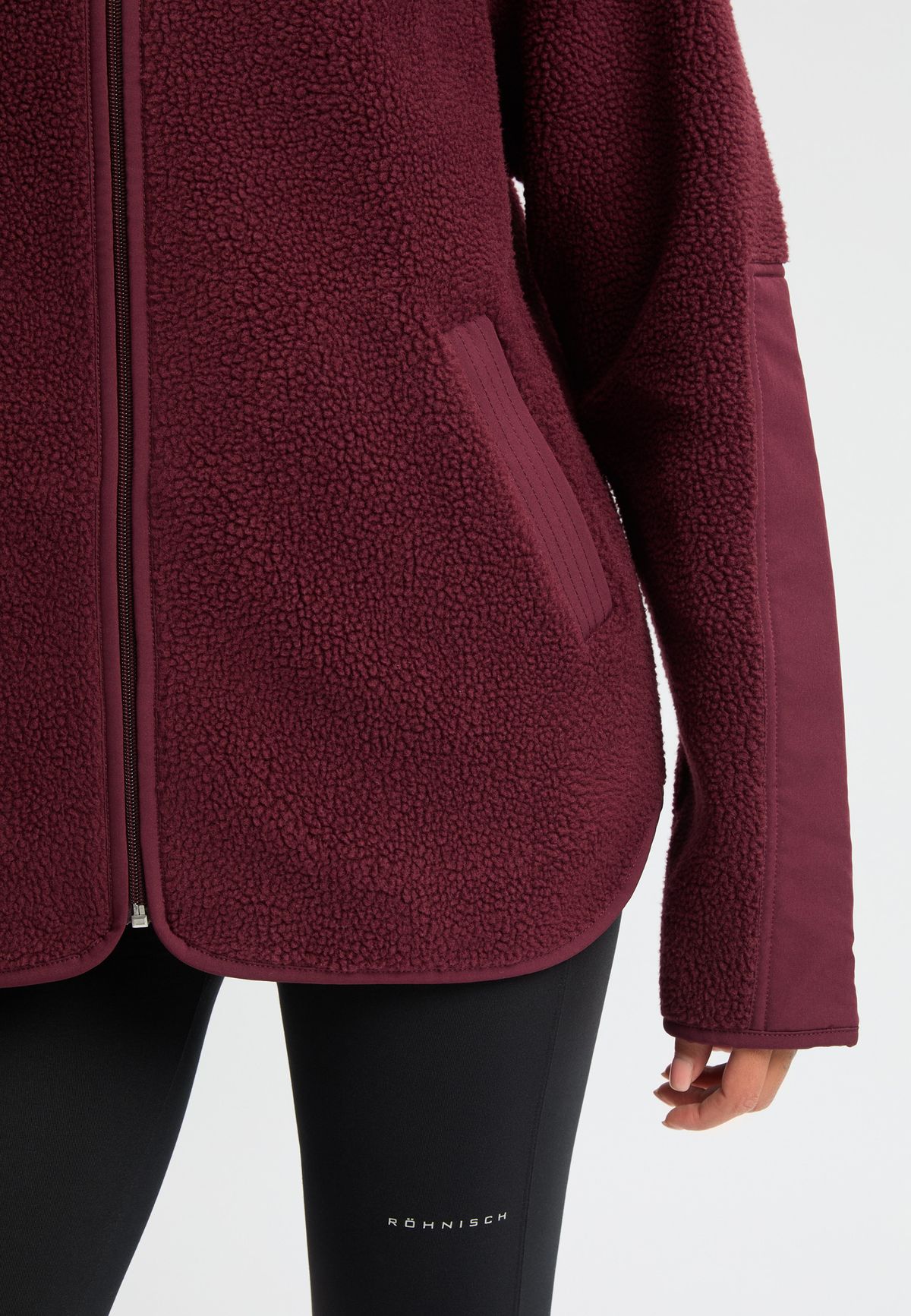 Phoebe Pile Jacket, Port Royale