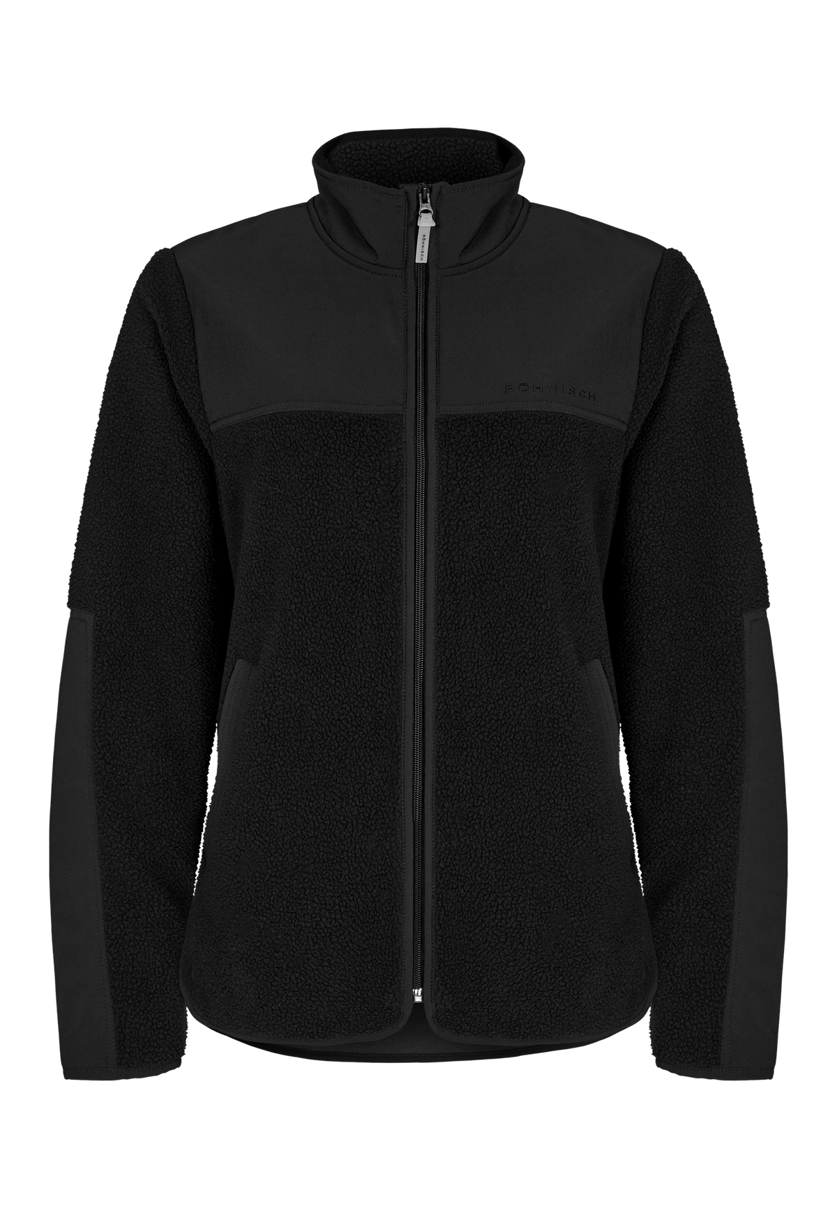 Phoebe Pile Jacket, Black
