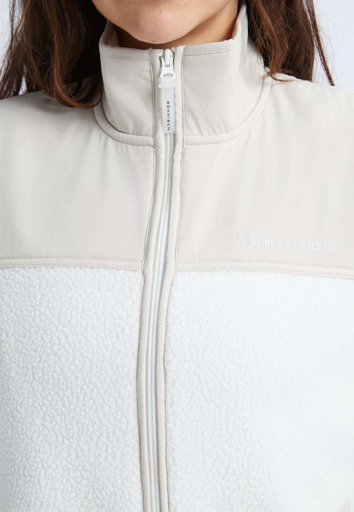 Phoebe Pile Jacket, Peyote Beige