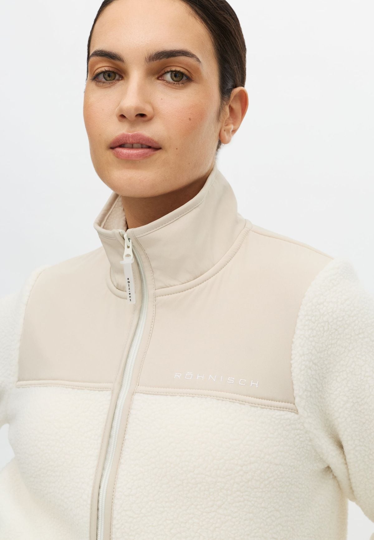 Phoebe Pile Jacket, Peyote Beige