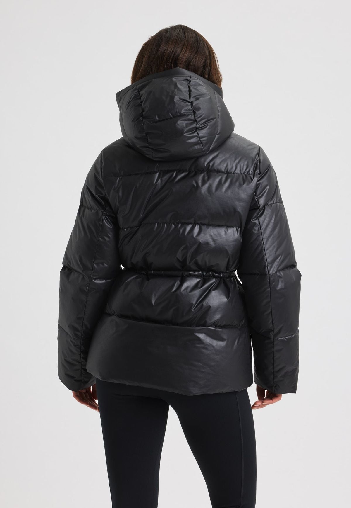 Saf Short Parka, Black