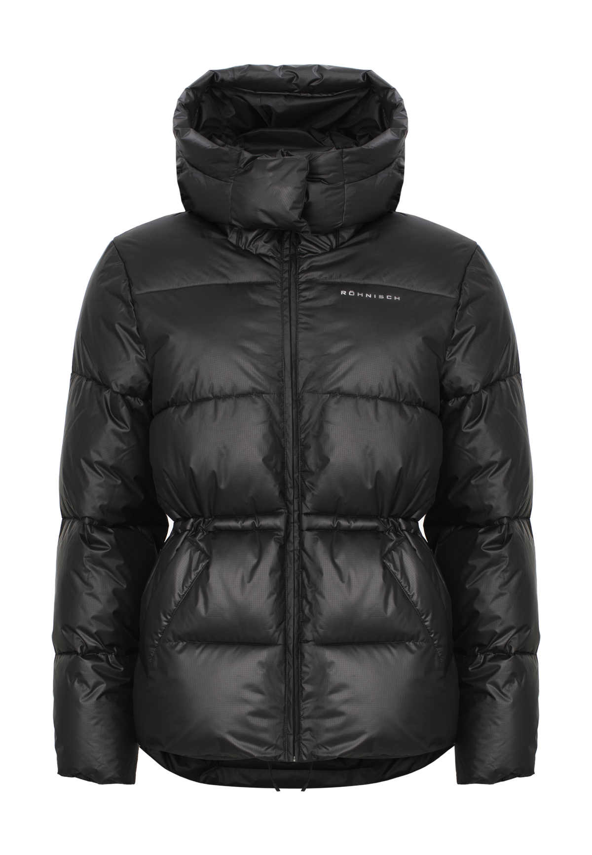 Saf Short Parka, Black