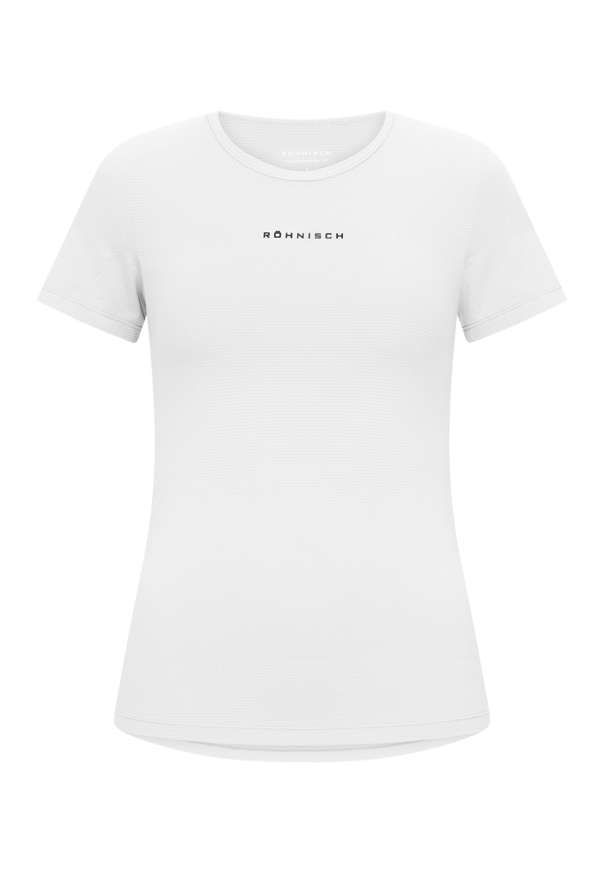 Jacquard Short Sleeve Top, White