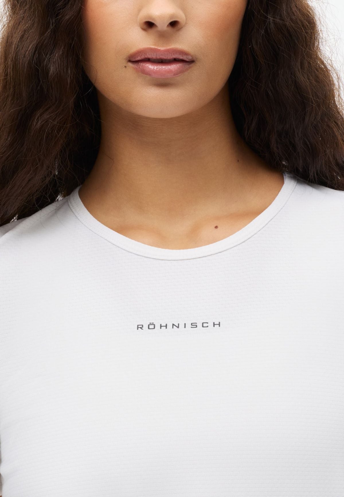 Jacquard Short Sleeve Top, White