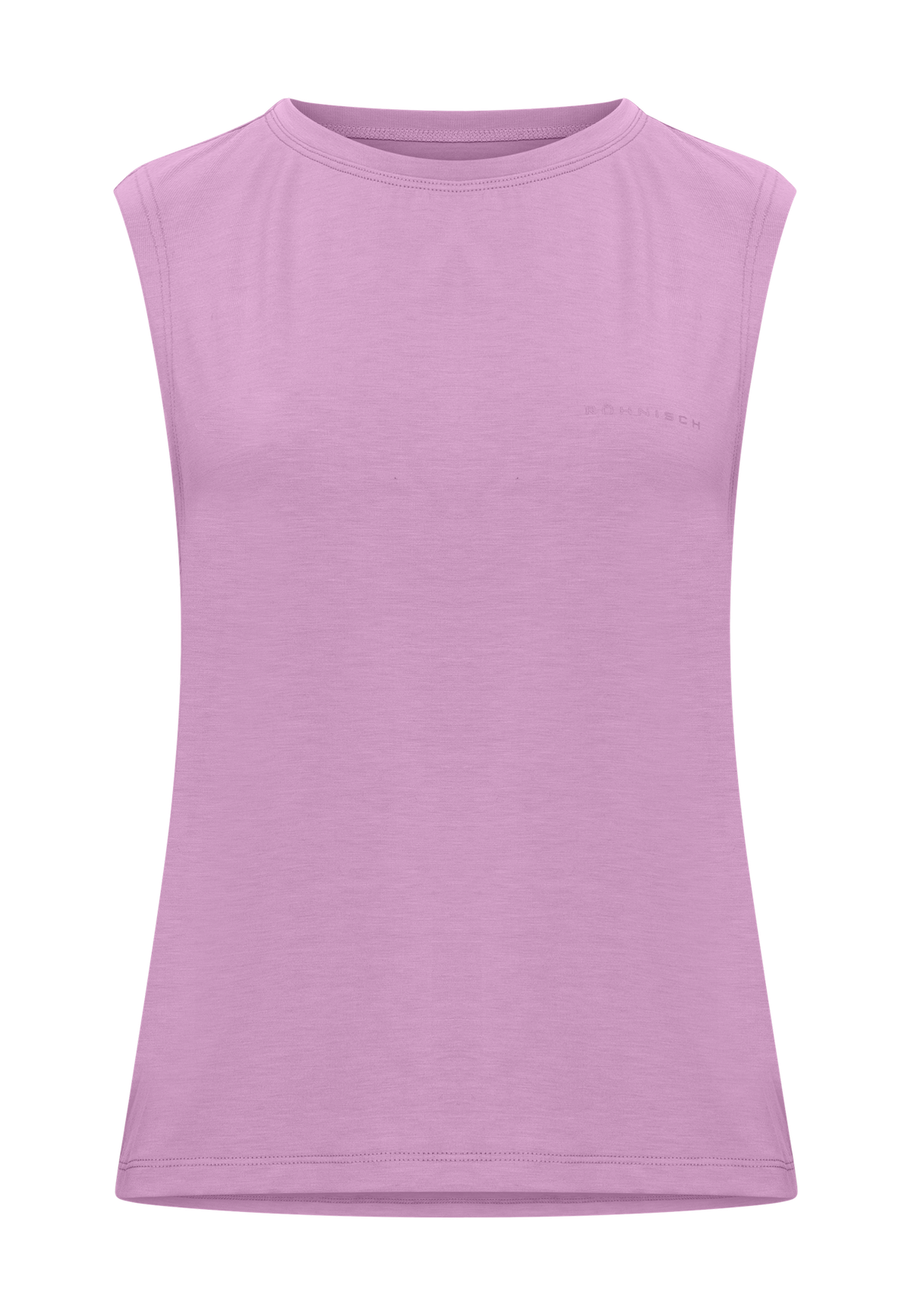 Clara Cropped Tank, Smoky Grape