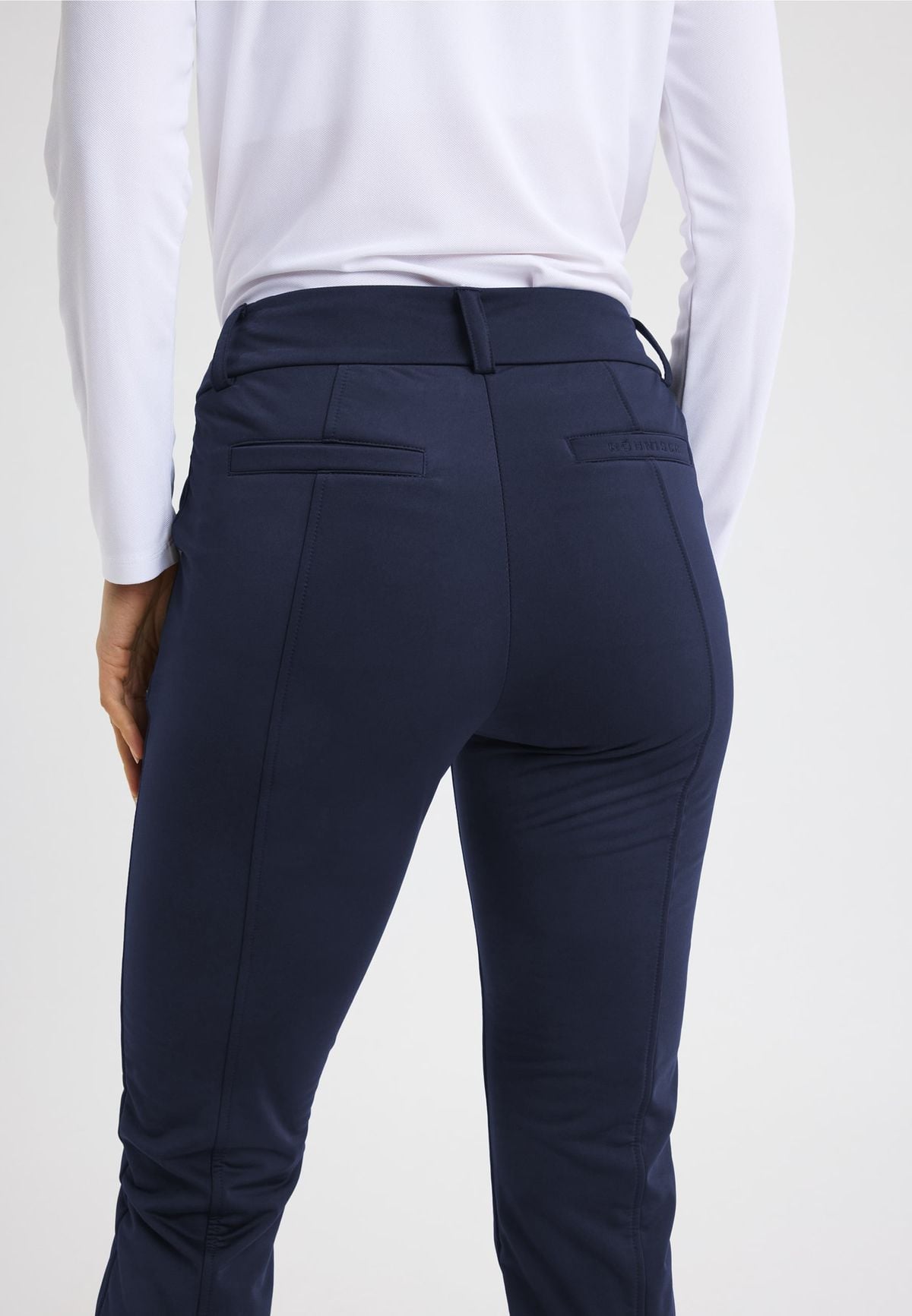 Thermal Stretch Pull on Pants, Navy