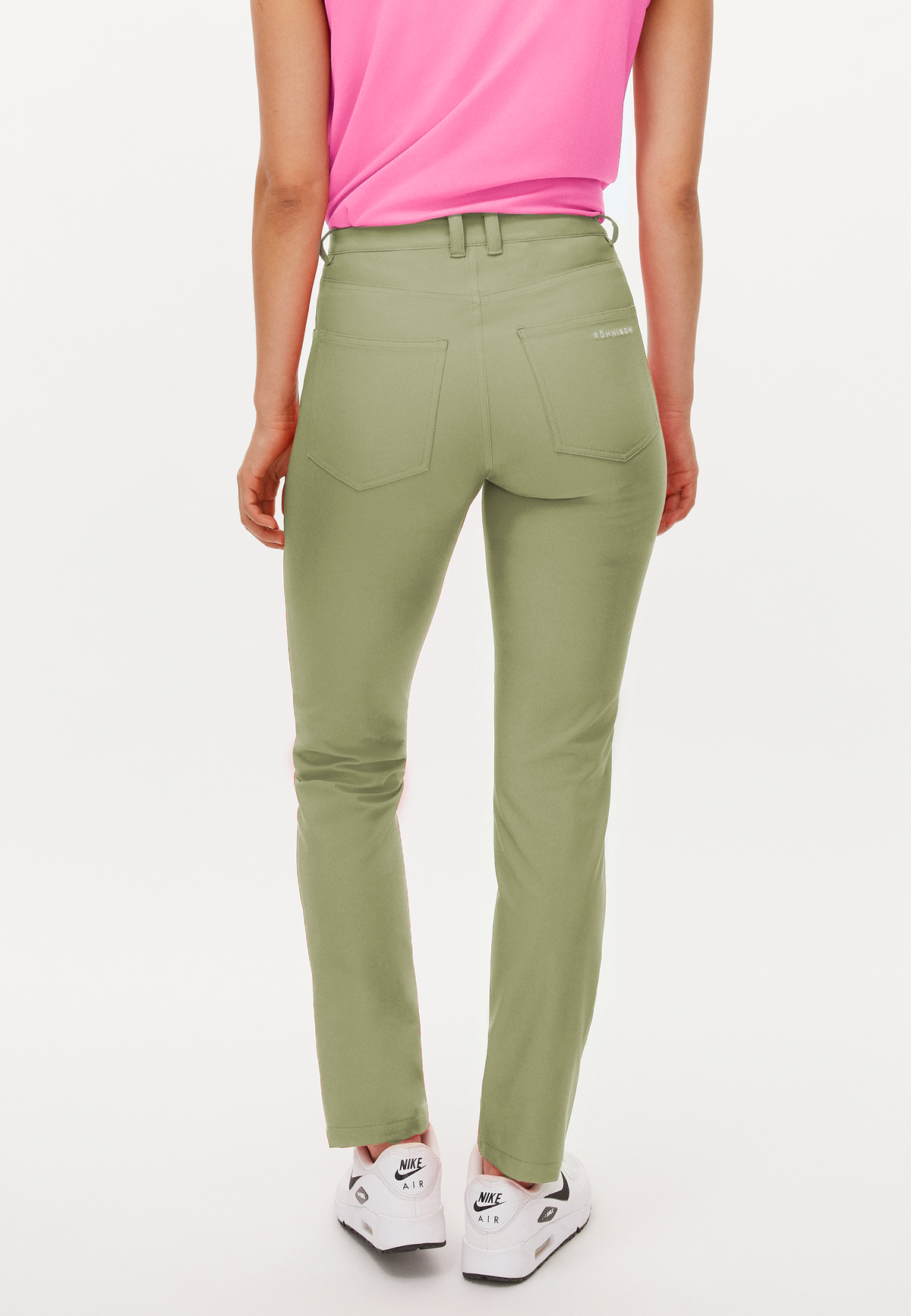 Chie Brushed Pant 32, Sage Green