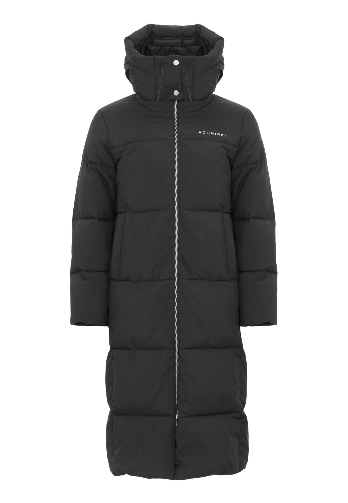 City Padded Coat, Black