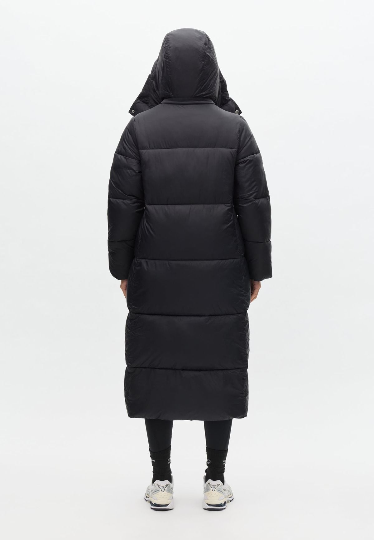 City Padded Coat, Black