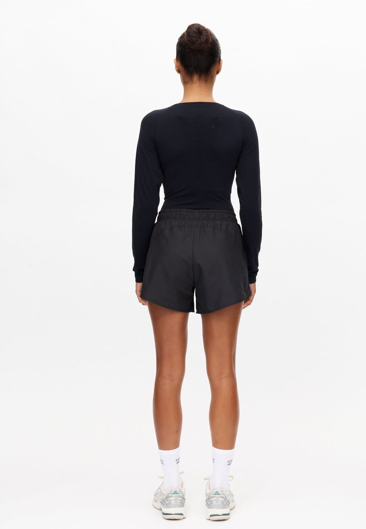 Wind Shield Run Shorts, Black