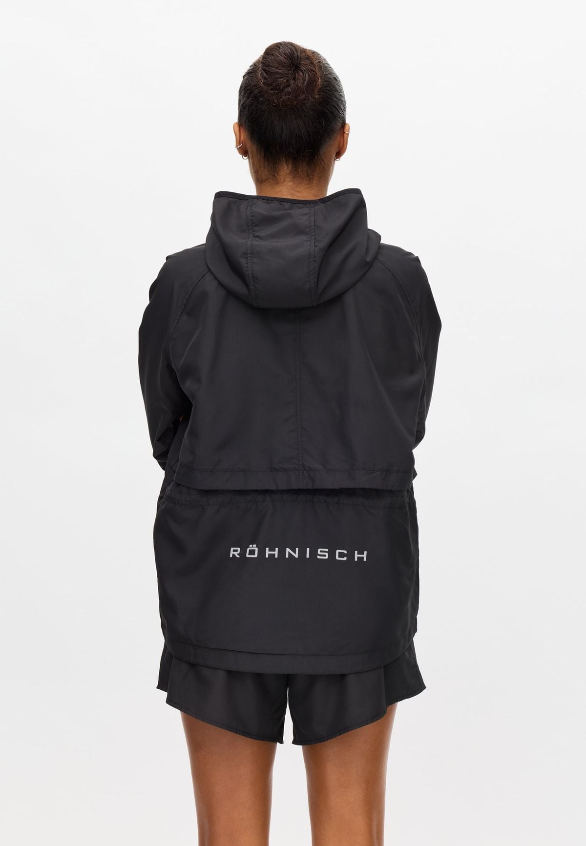 Wind Shield Run Jacket, Black