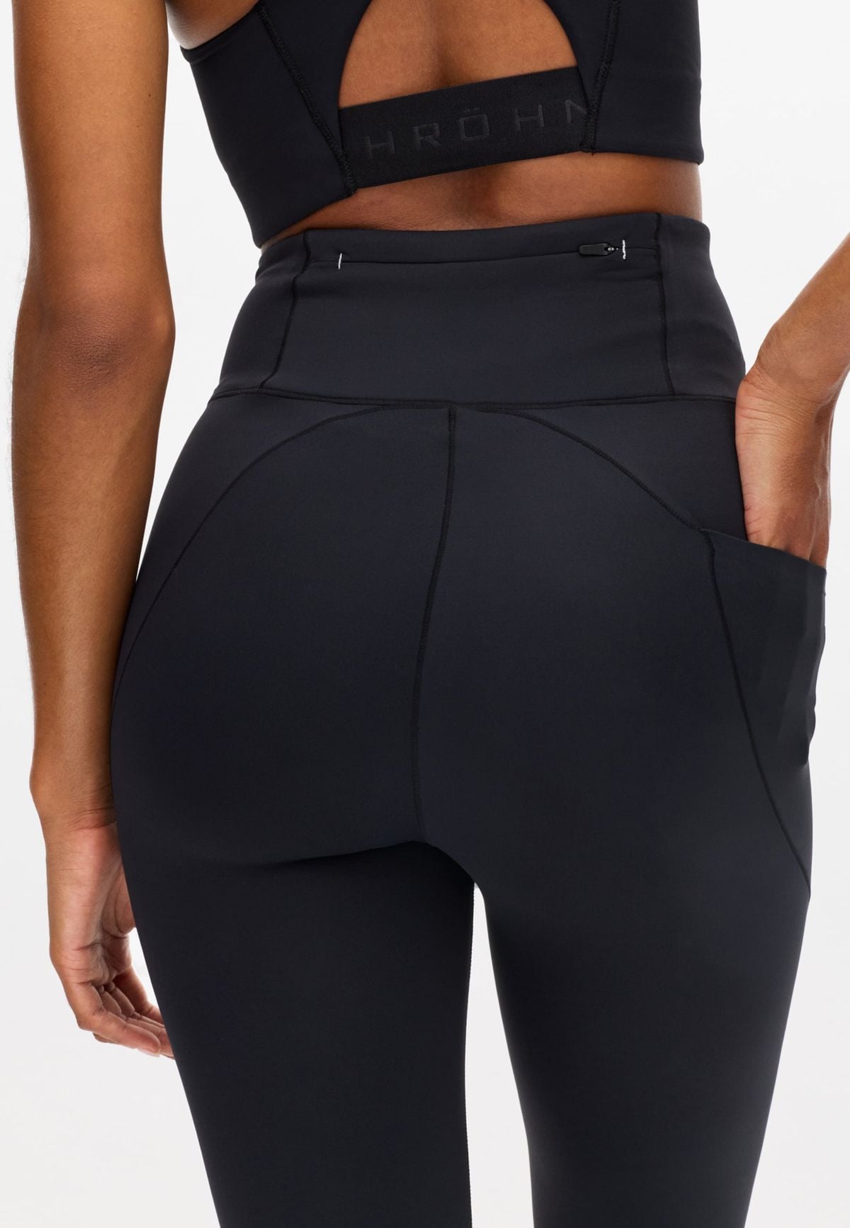 Weightless High Intensity High Waist Tights, Black