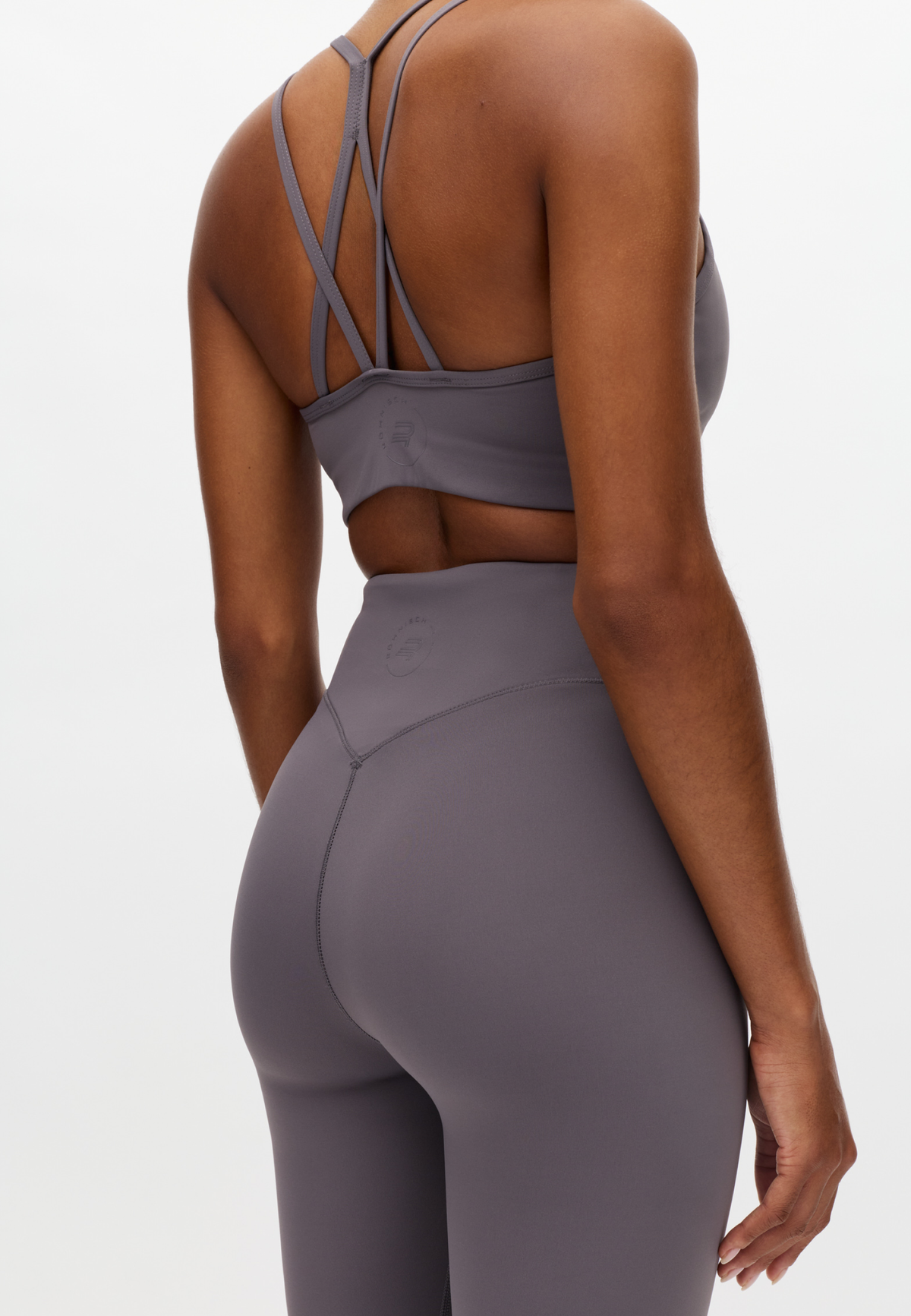 Legacy Flare High Waist Tights, Smoky Lavender