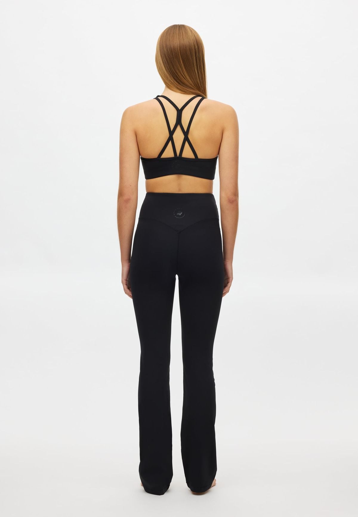 Legacy Flare High Waist Tights, Black