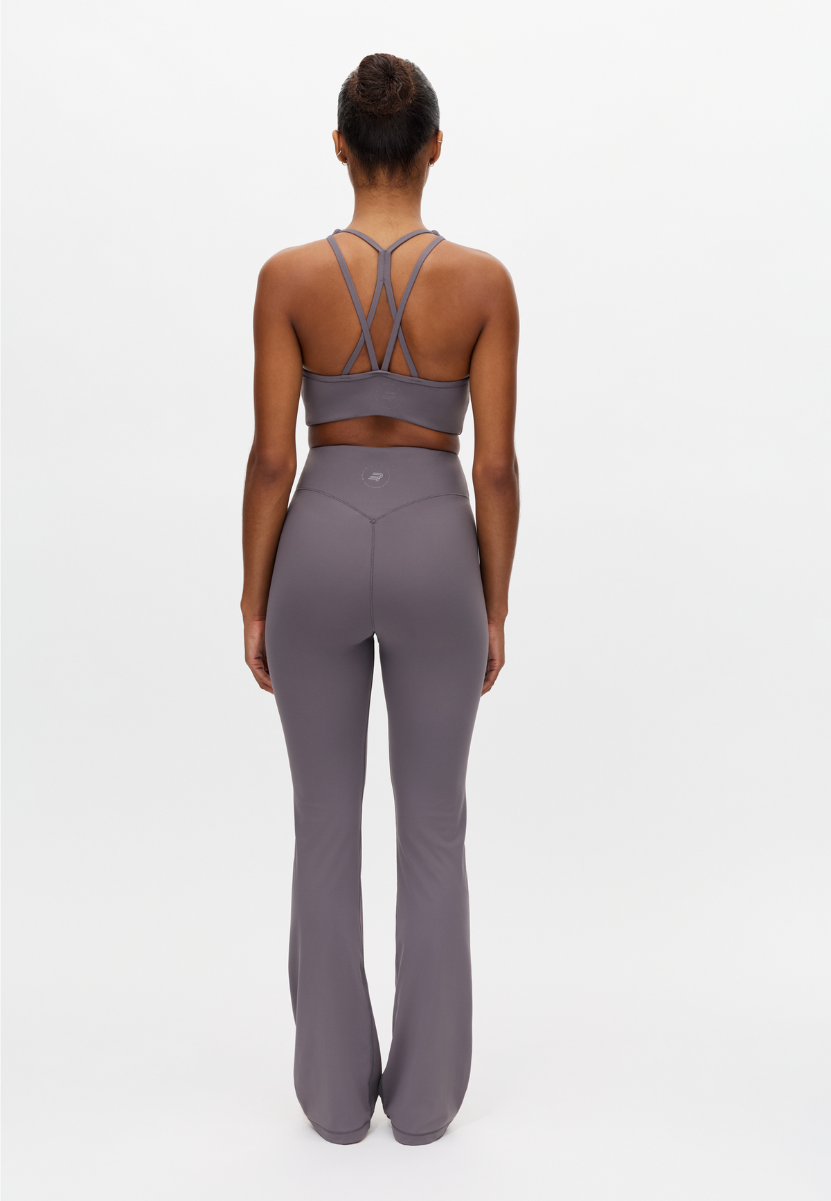 Legacy Flare High Waist Tights, Smoky Lavender