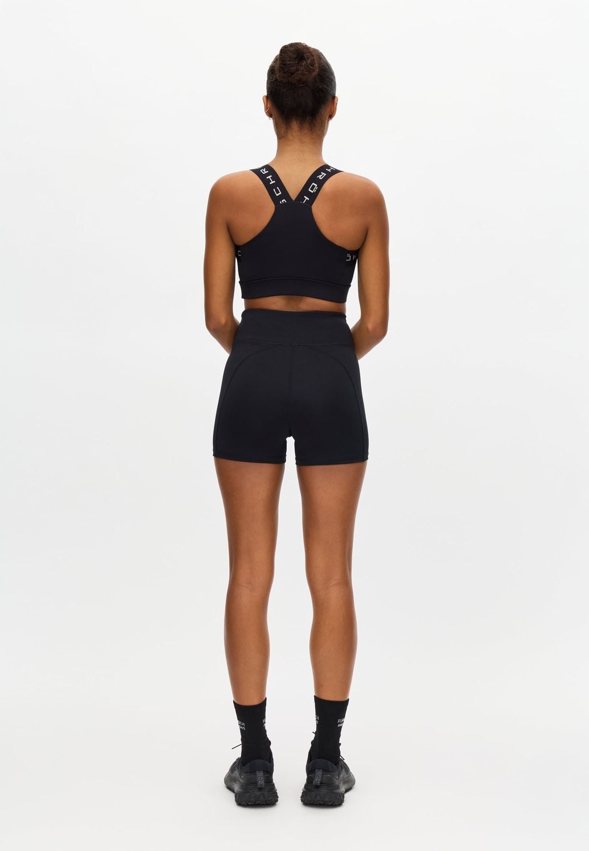 Flattering Reg Waist Hotpants, Black