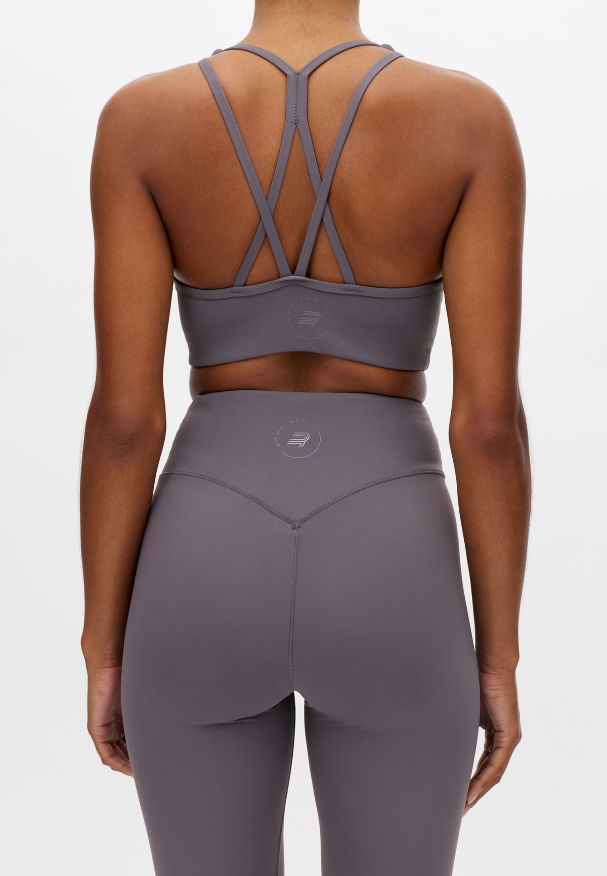 Legacy High Waist Capri Tights, Smoky Lavender