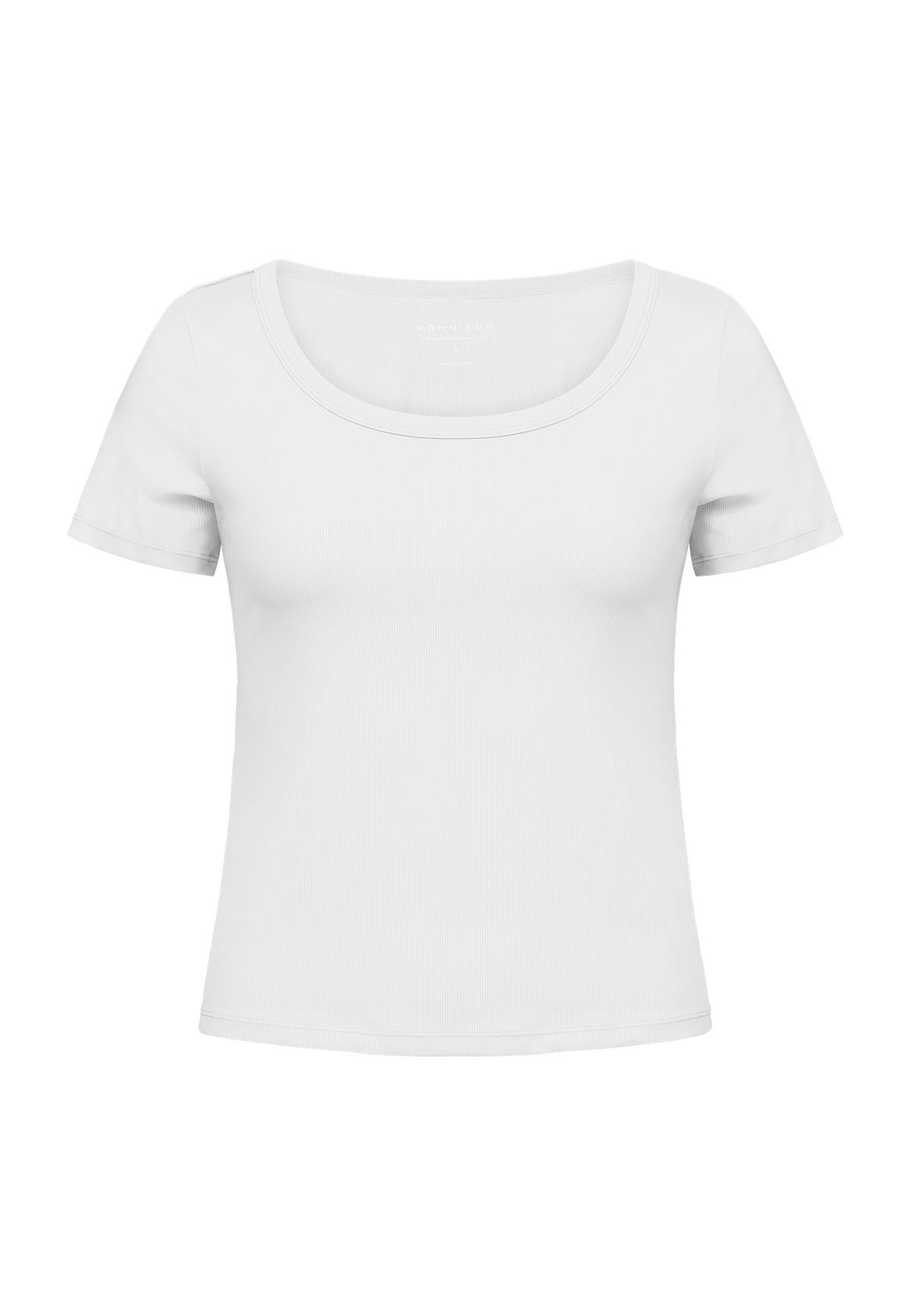 Rib Drymotion Tee, White