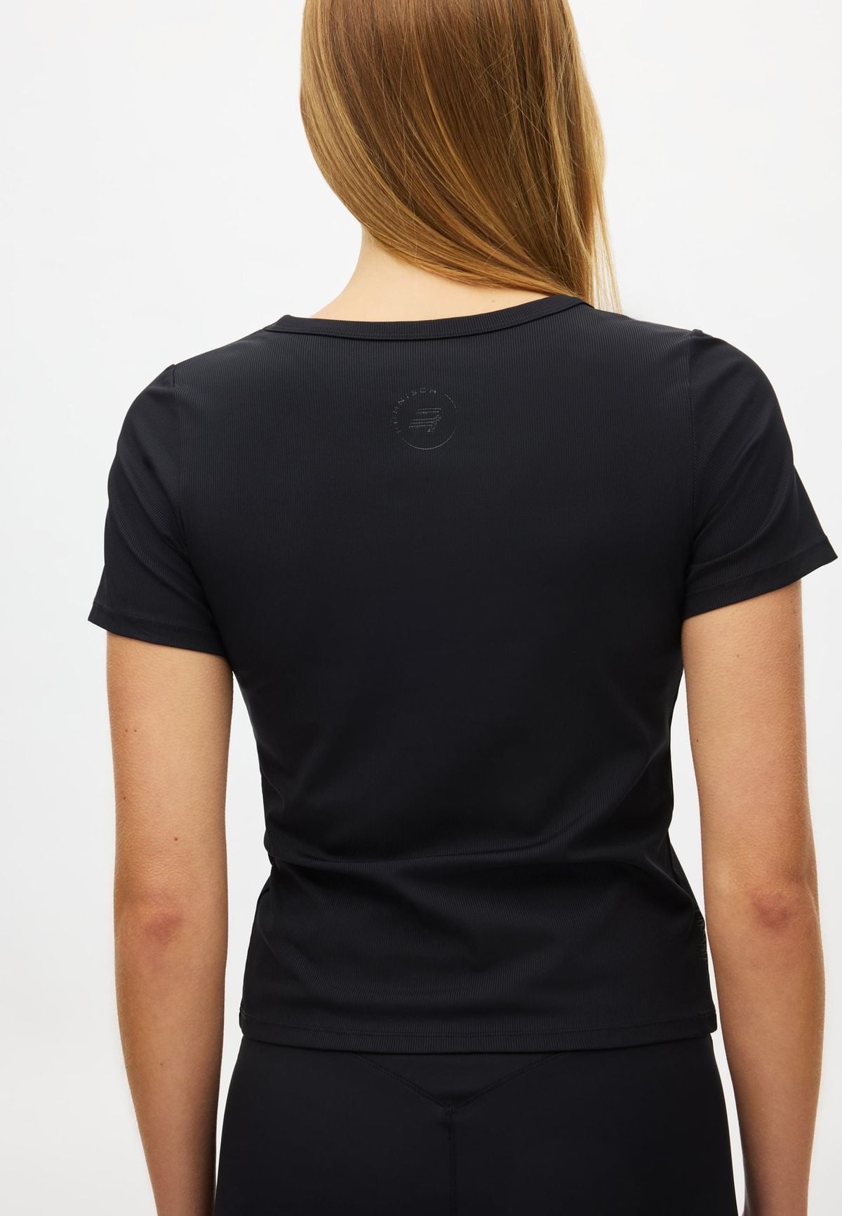 Rib Drymotion Tee, Black