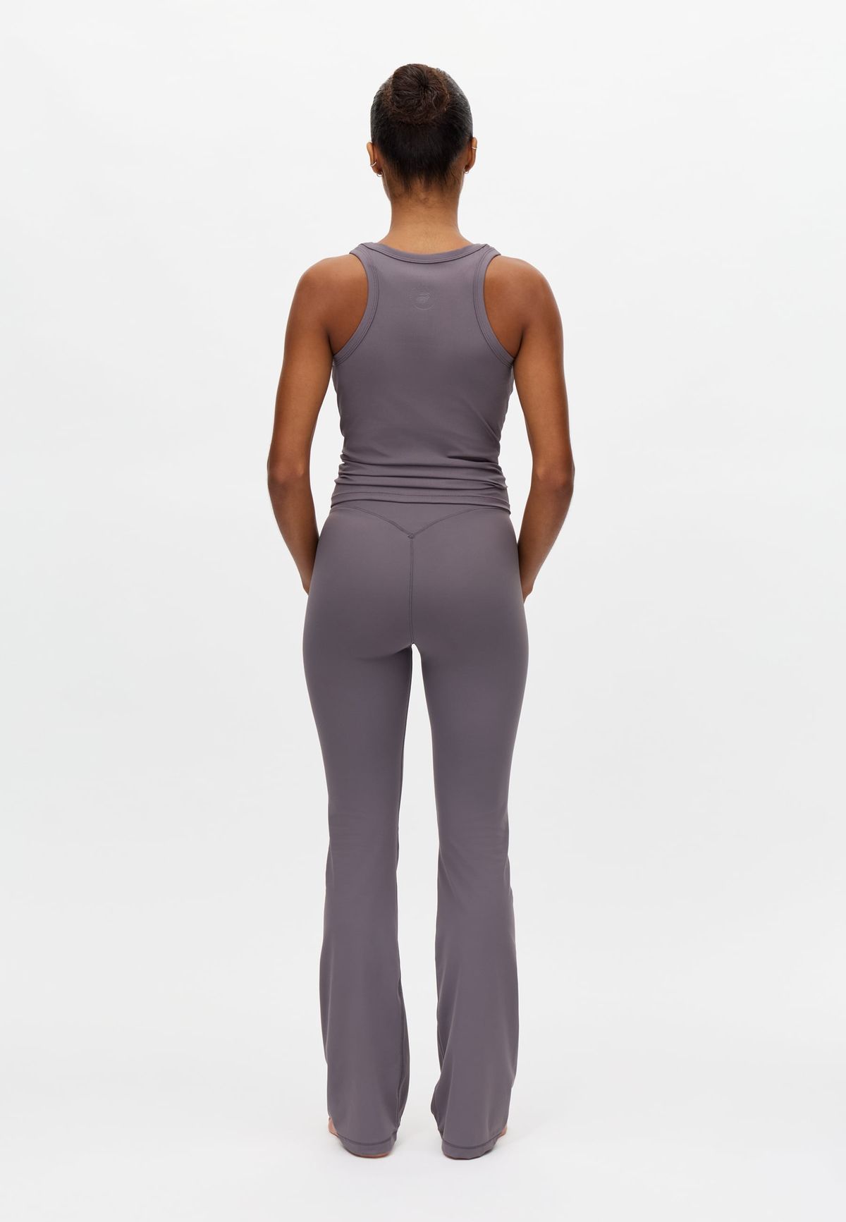 Rib Drymotion Singlet, Smoky Lavender