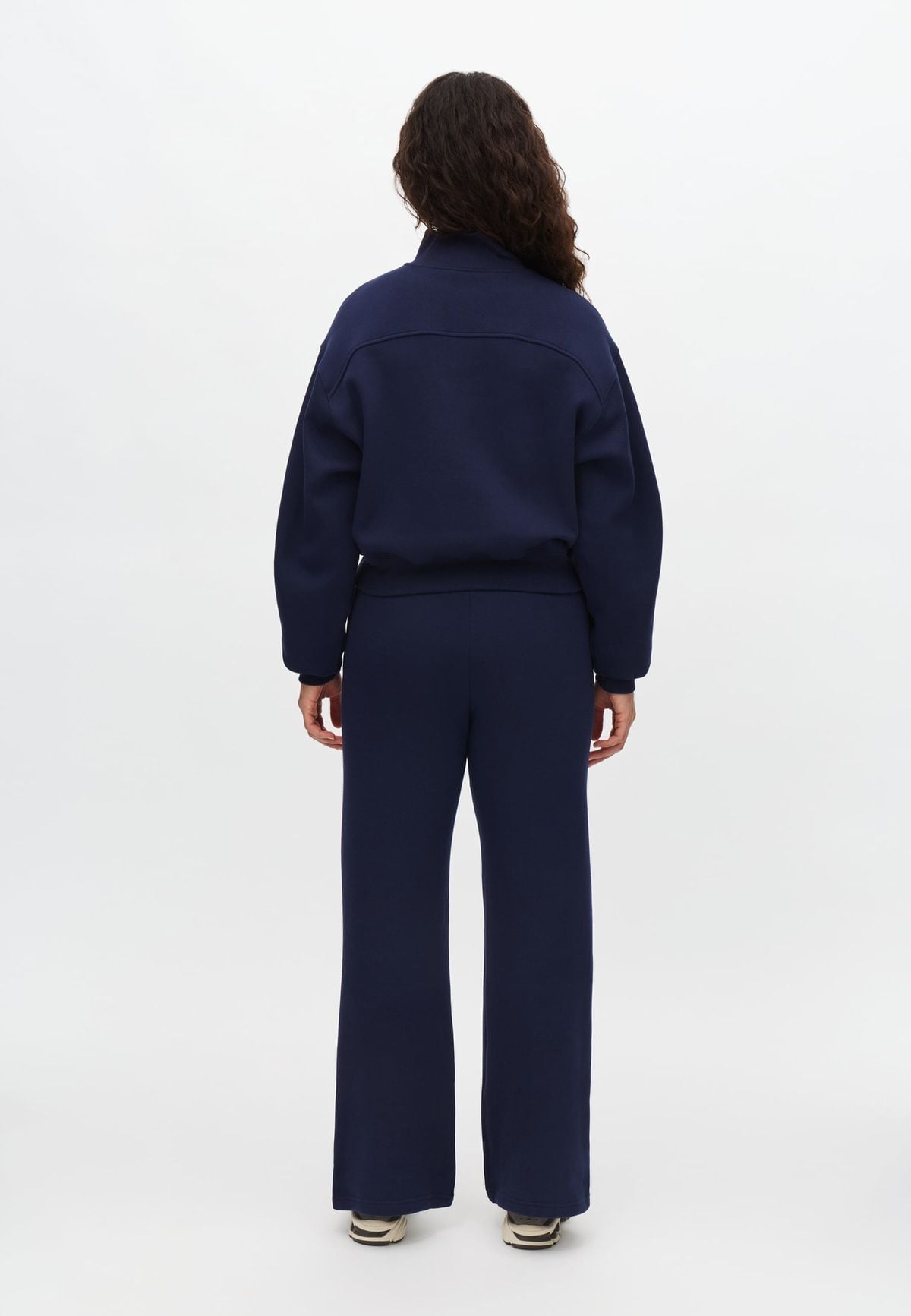 Base Sweat Half Zip, Indigo