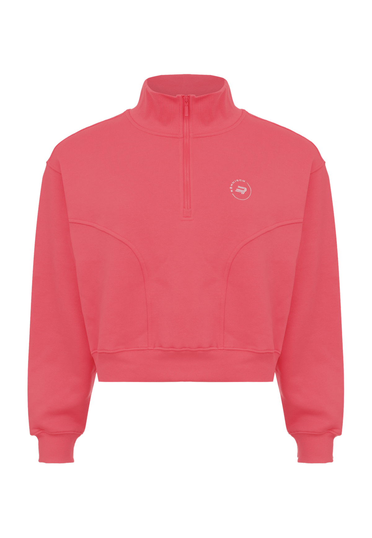 Base Sweat Half Zip, Fruit Dove
