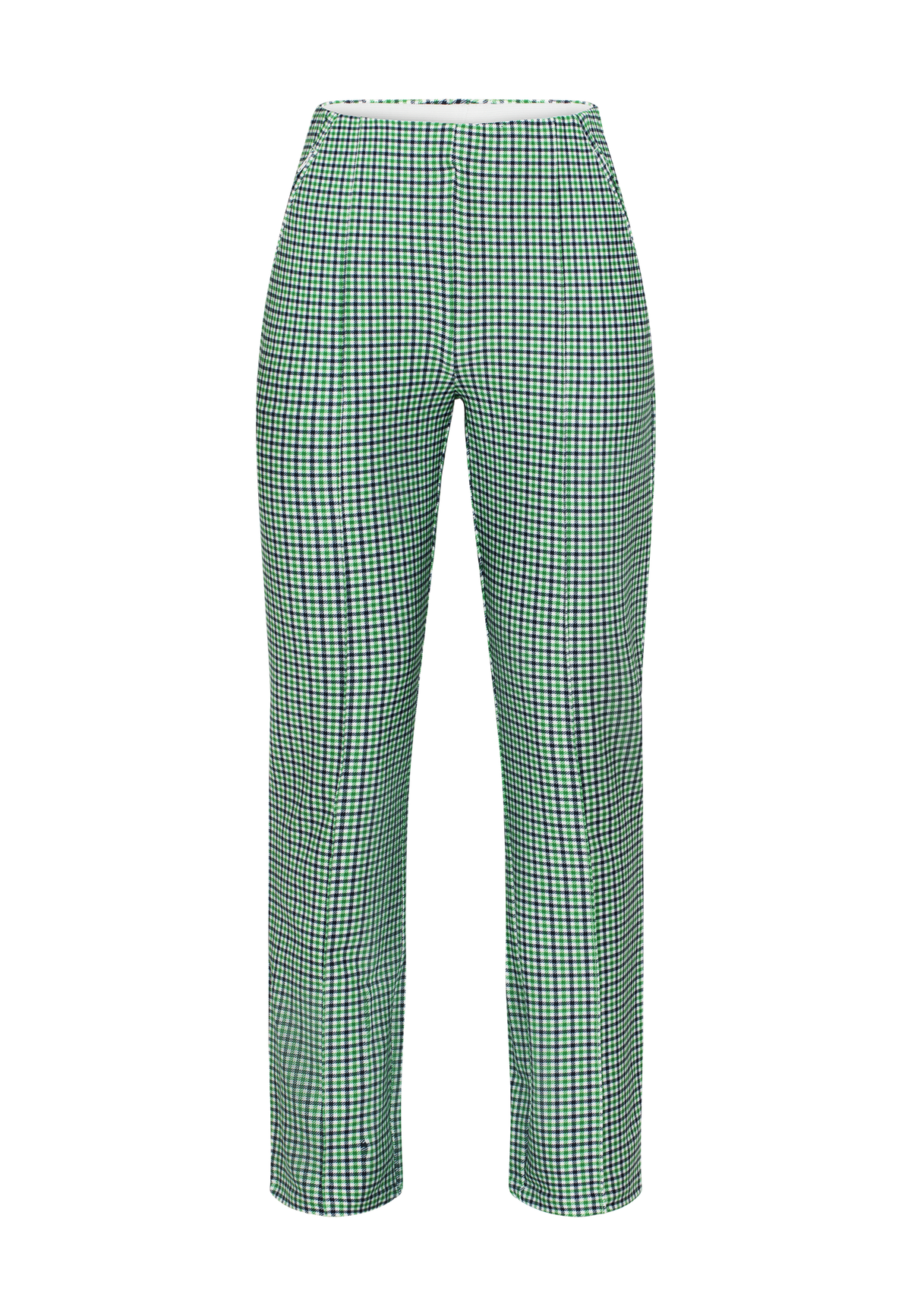 Clubhouse Highwater Slacks, Minicheck Green