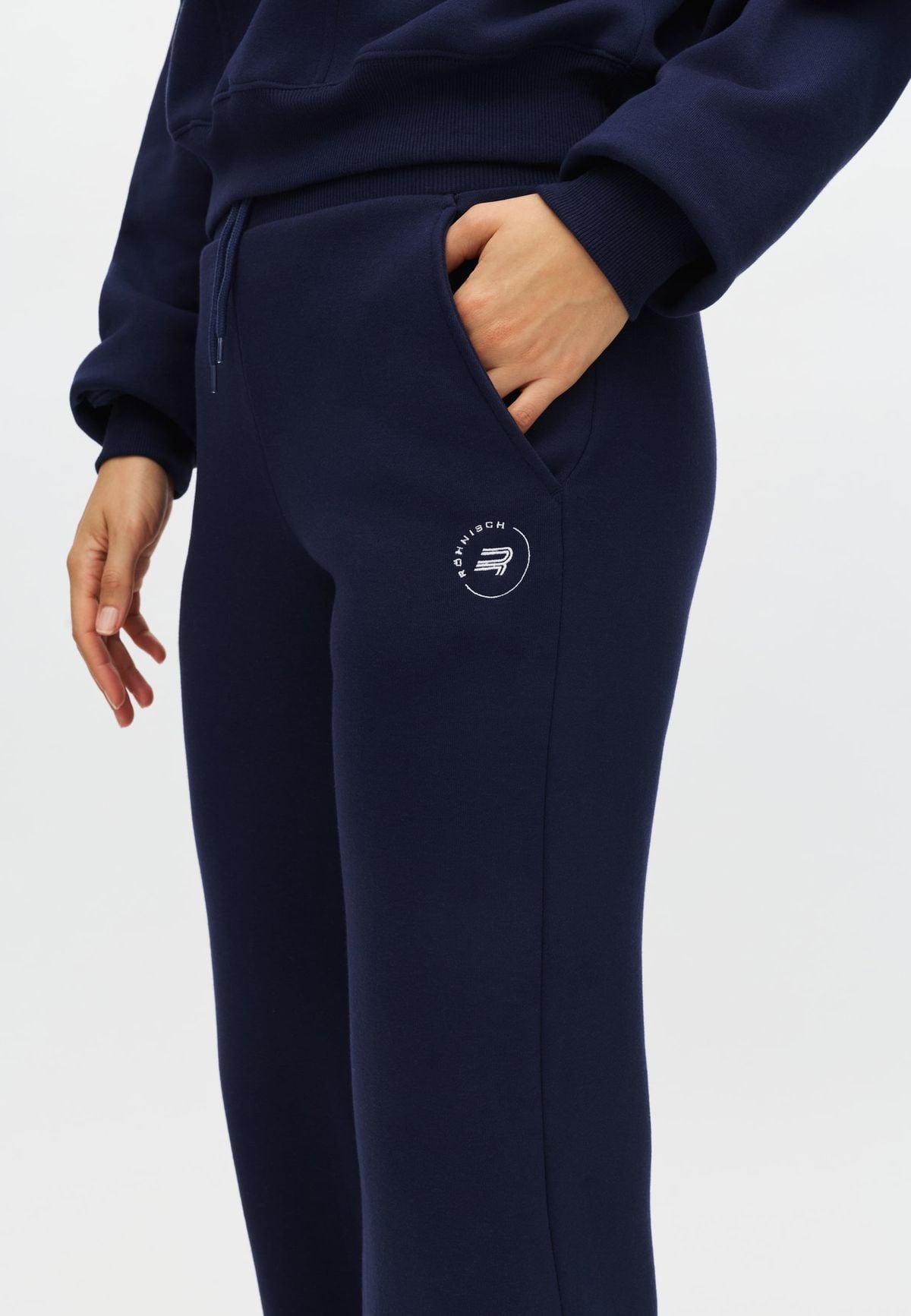 Base Sweat Wide Pants, Indigo