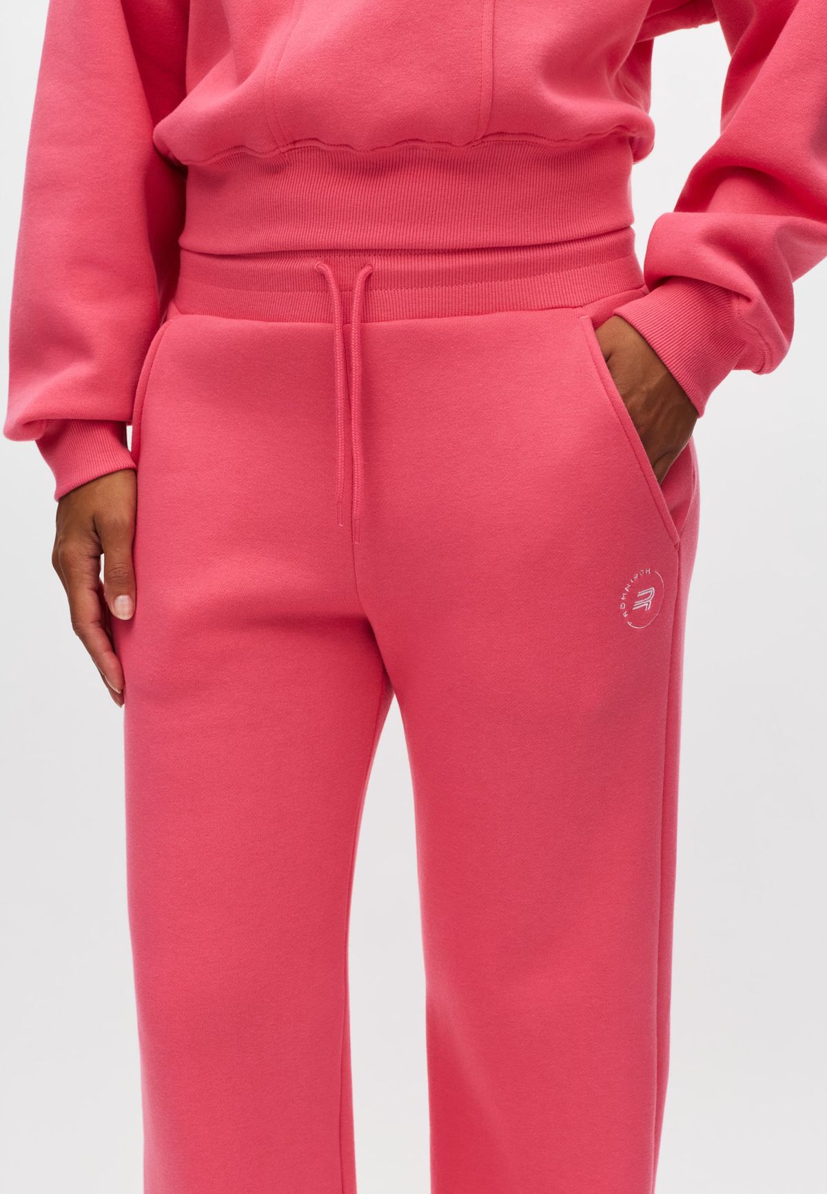 Base Sweat Wide Pants, Fruit Dove