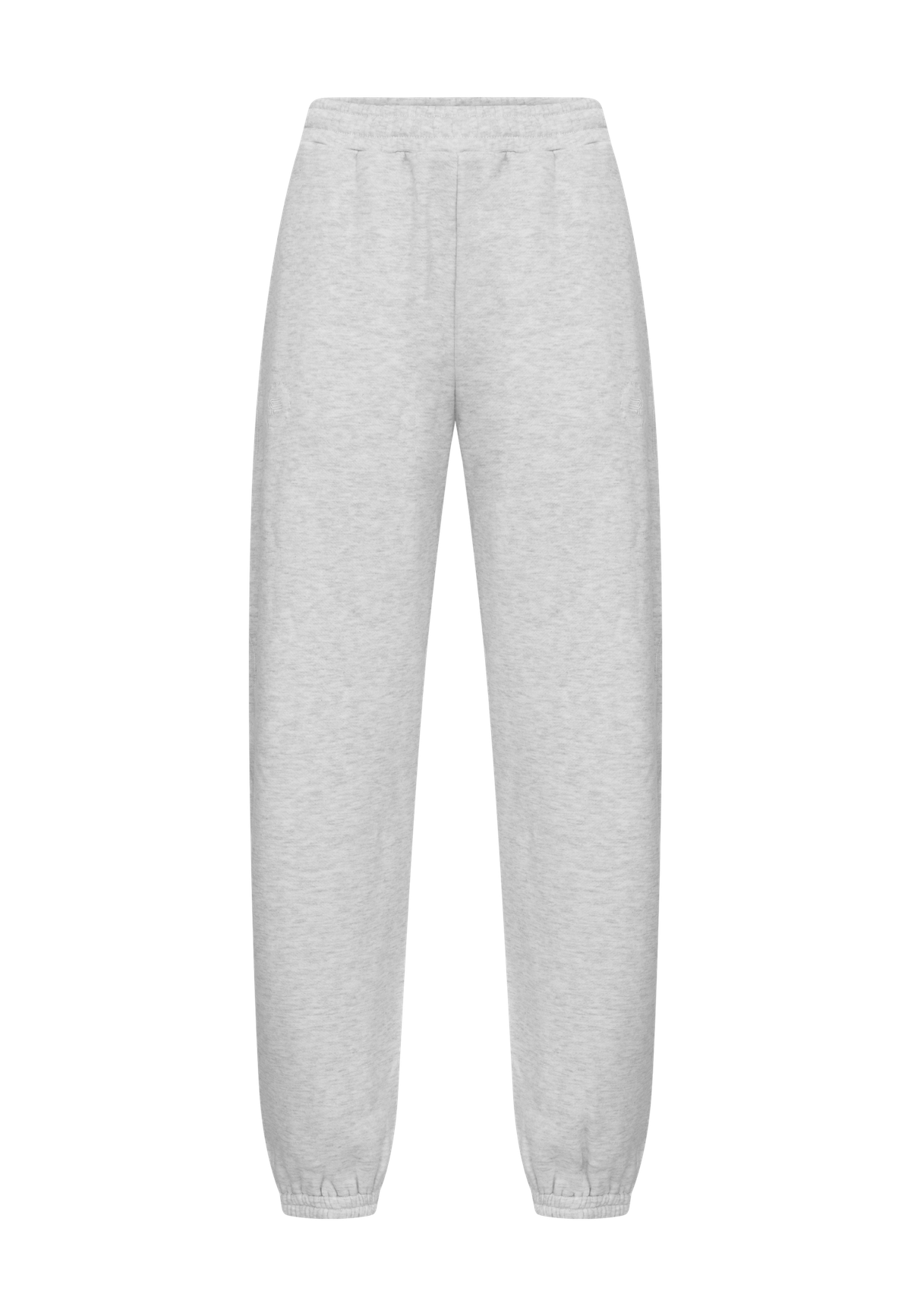 Base Sweatpants, Light Grey Melange