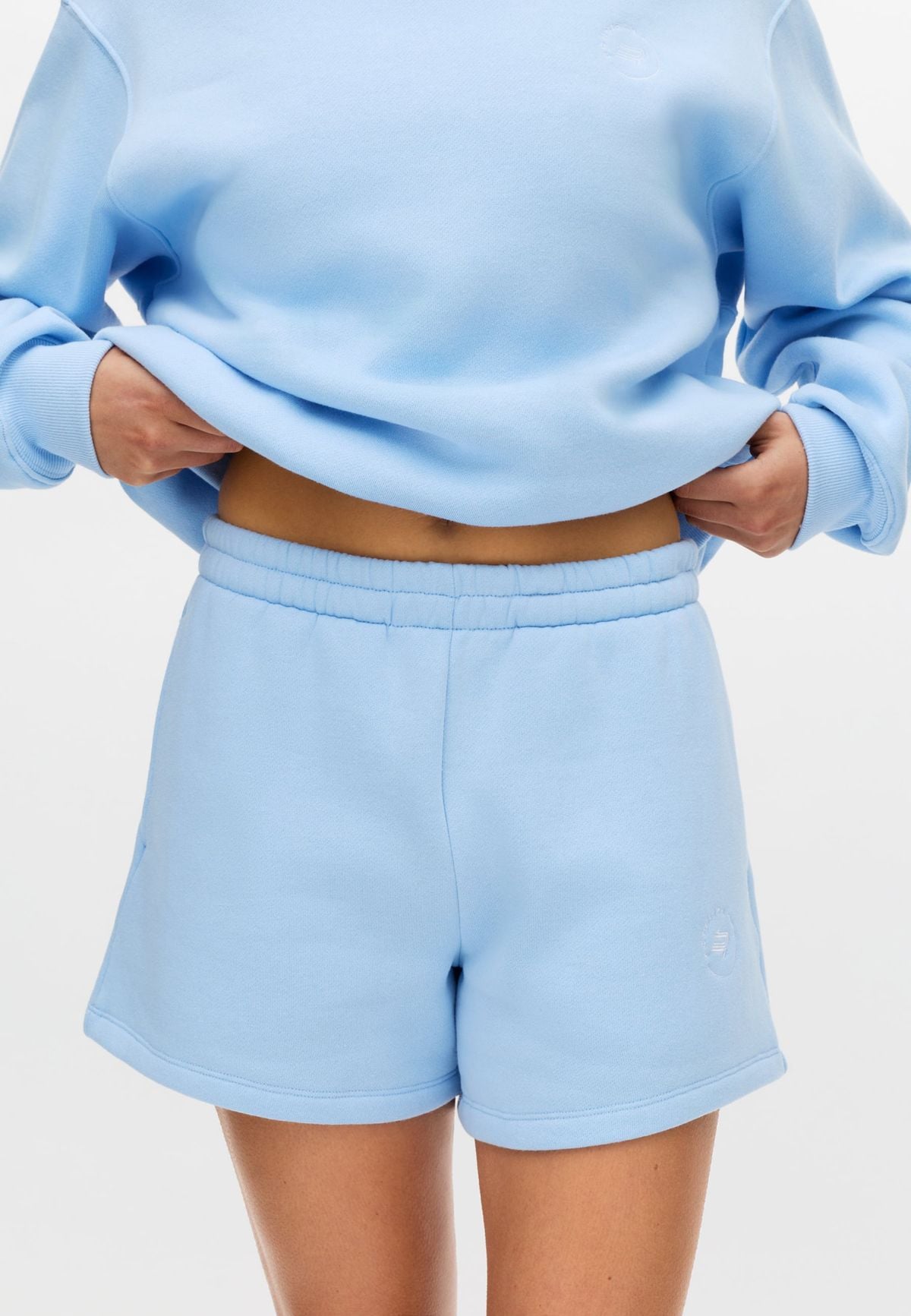 Base Sweatshorts, Chambray Blue