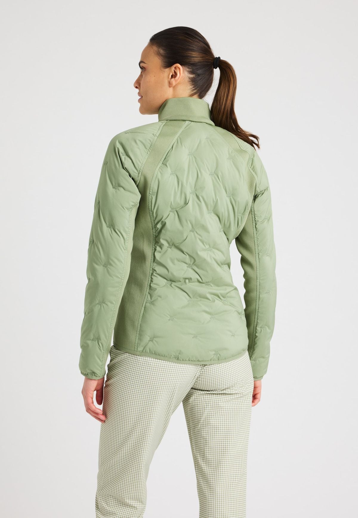 Padded Windbreaker Jacket, Sage Green