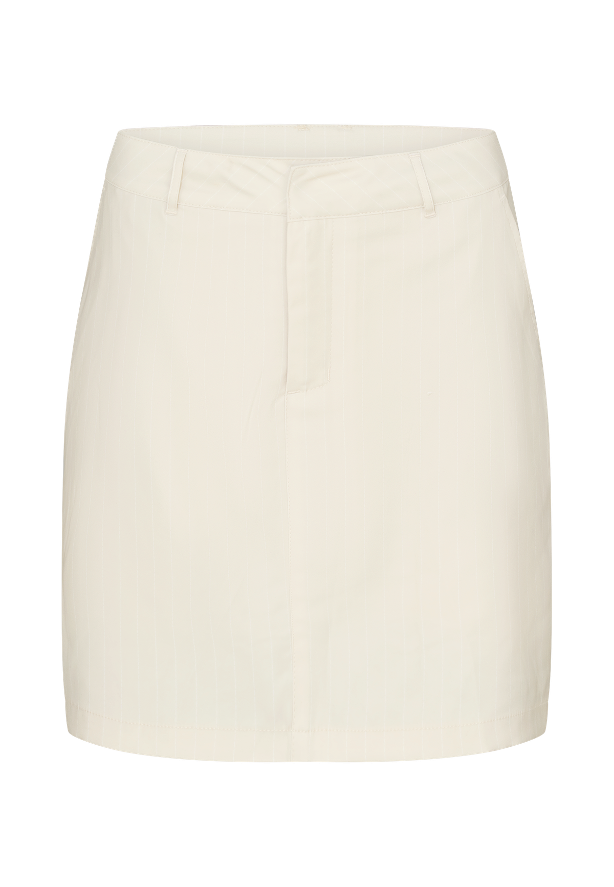 Ultimate Performance Skort, Oat Pinstripe