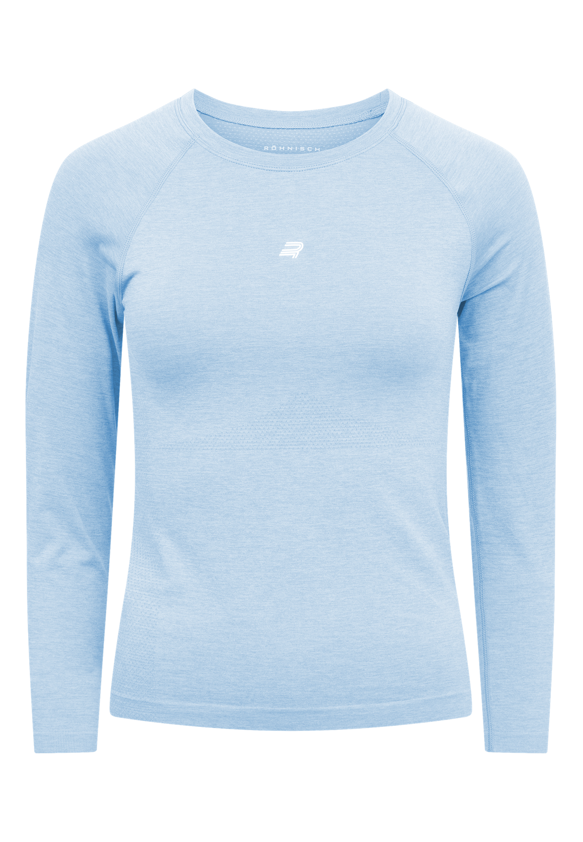 Seamless Flex Long Sleeve, Chambray Blue
