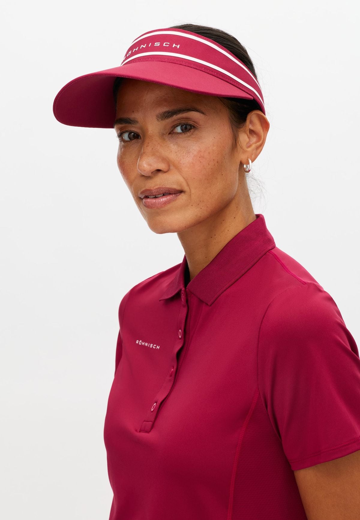 Tour Visor, Beet Red