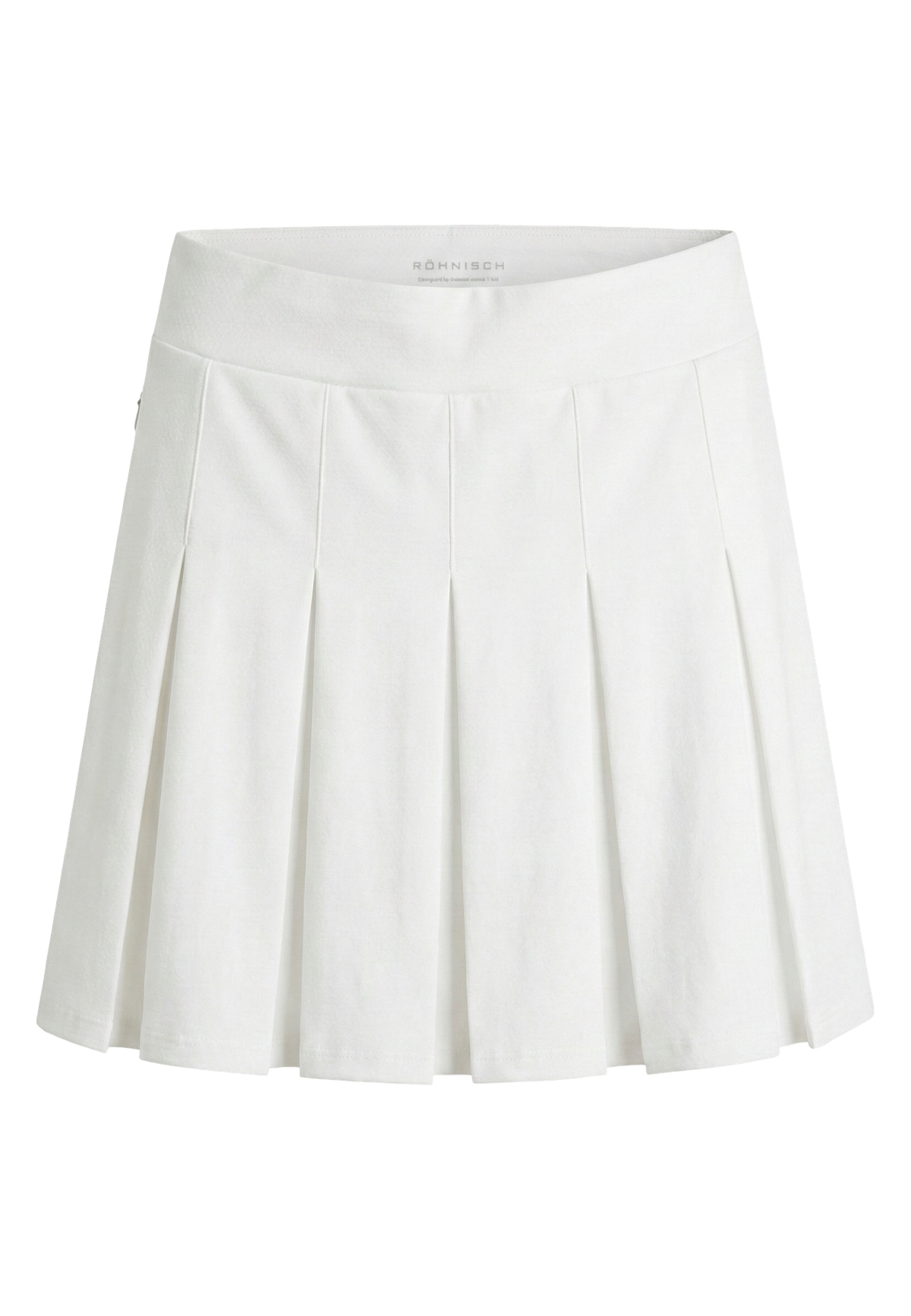 Nicky Pleated Long Skort, White