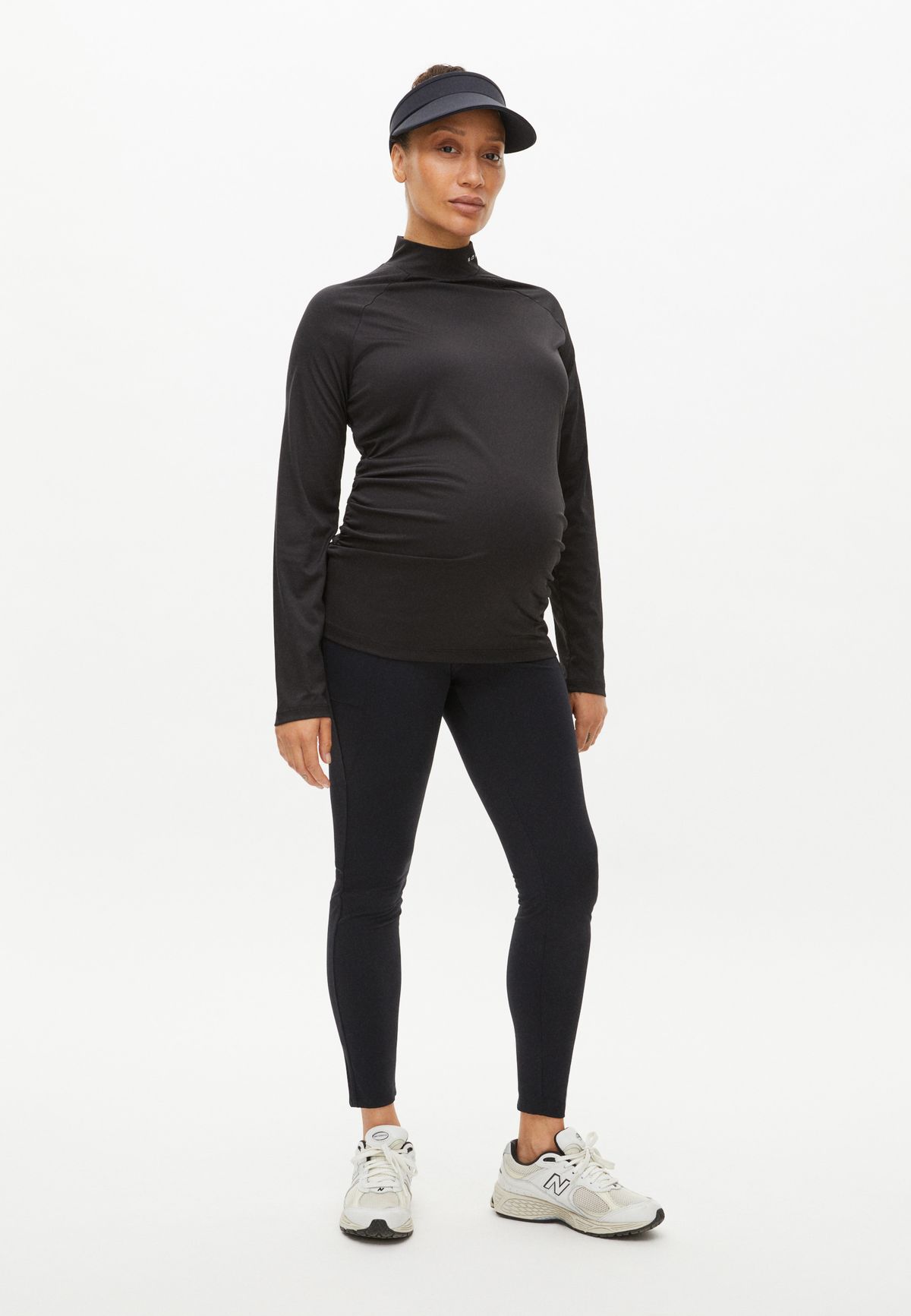 Addison maternity top, Black