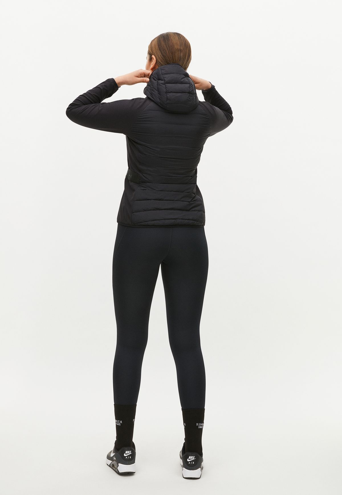 Force hood jacket, Black