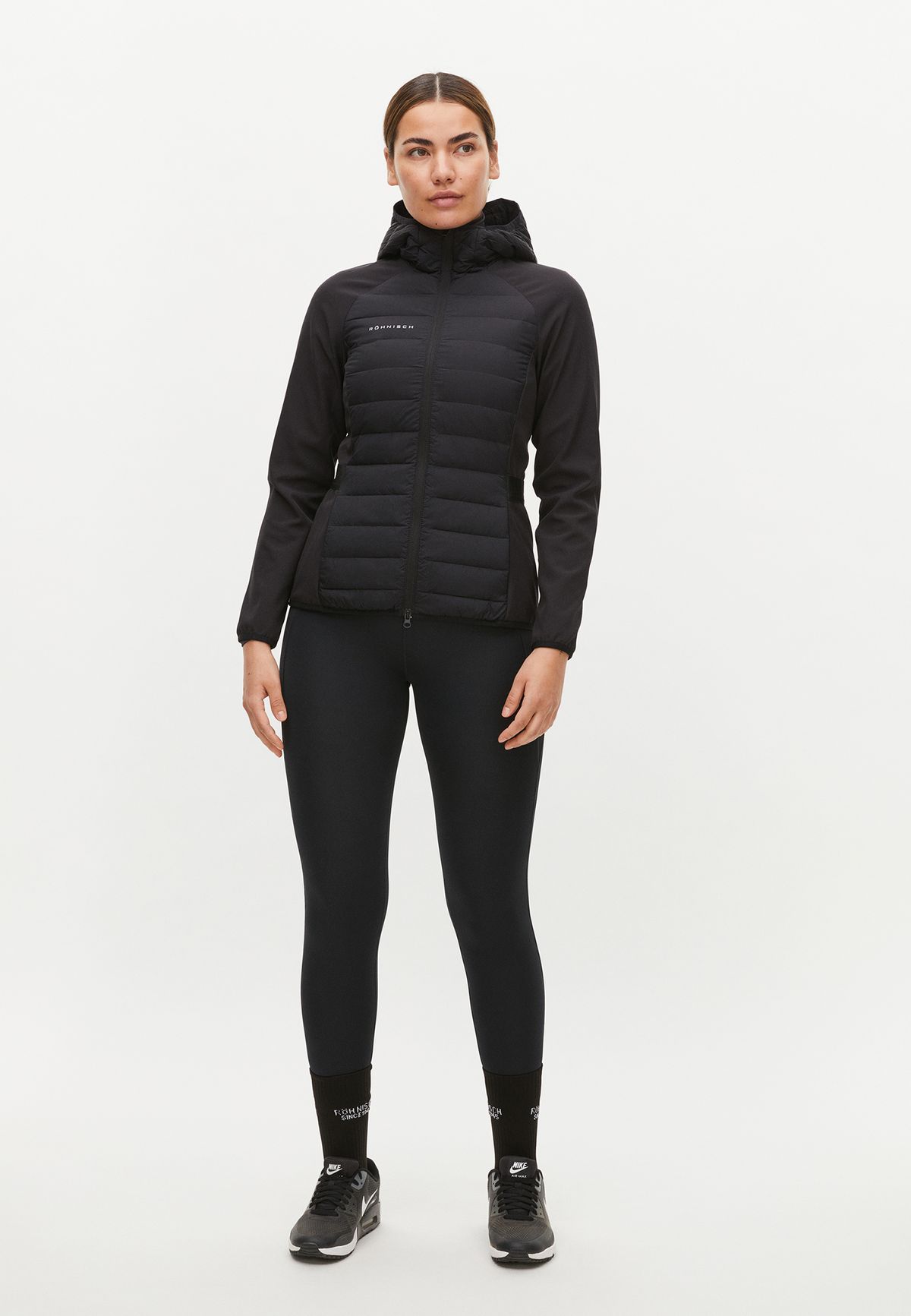 Force hood jacket, Black
