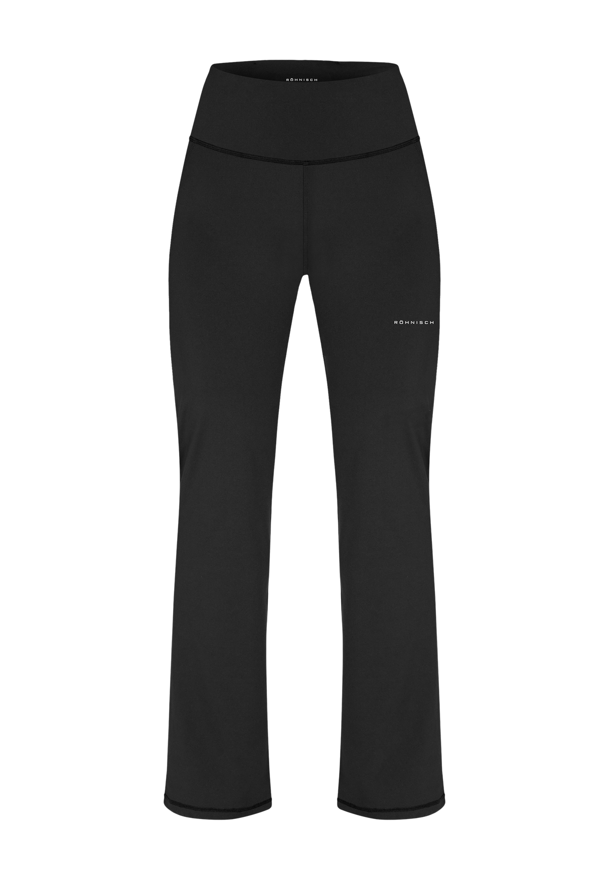 Flattering Flare High Waist Pants, Black