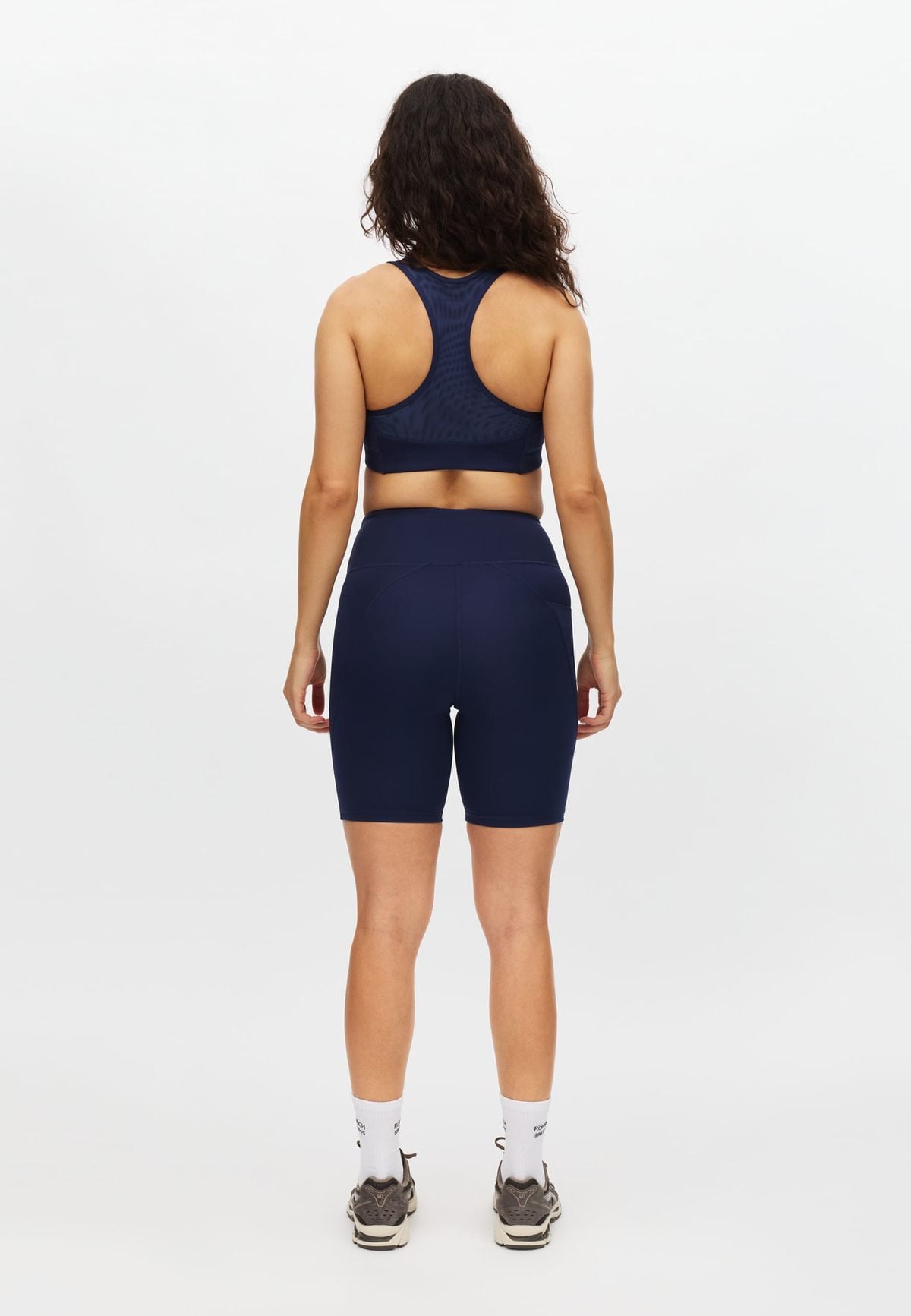 Flattering High Waist Bike Tights, Indigo