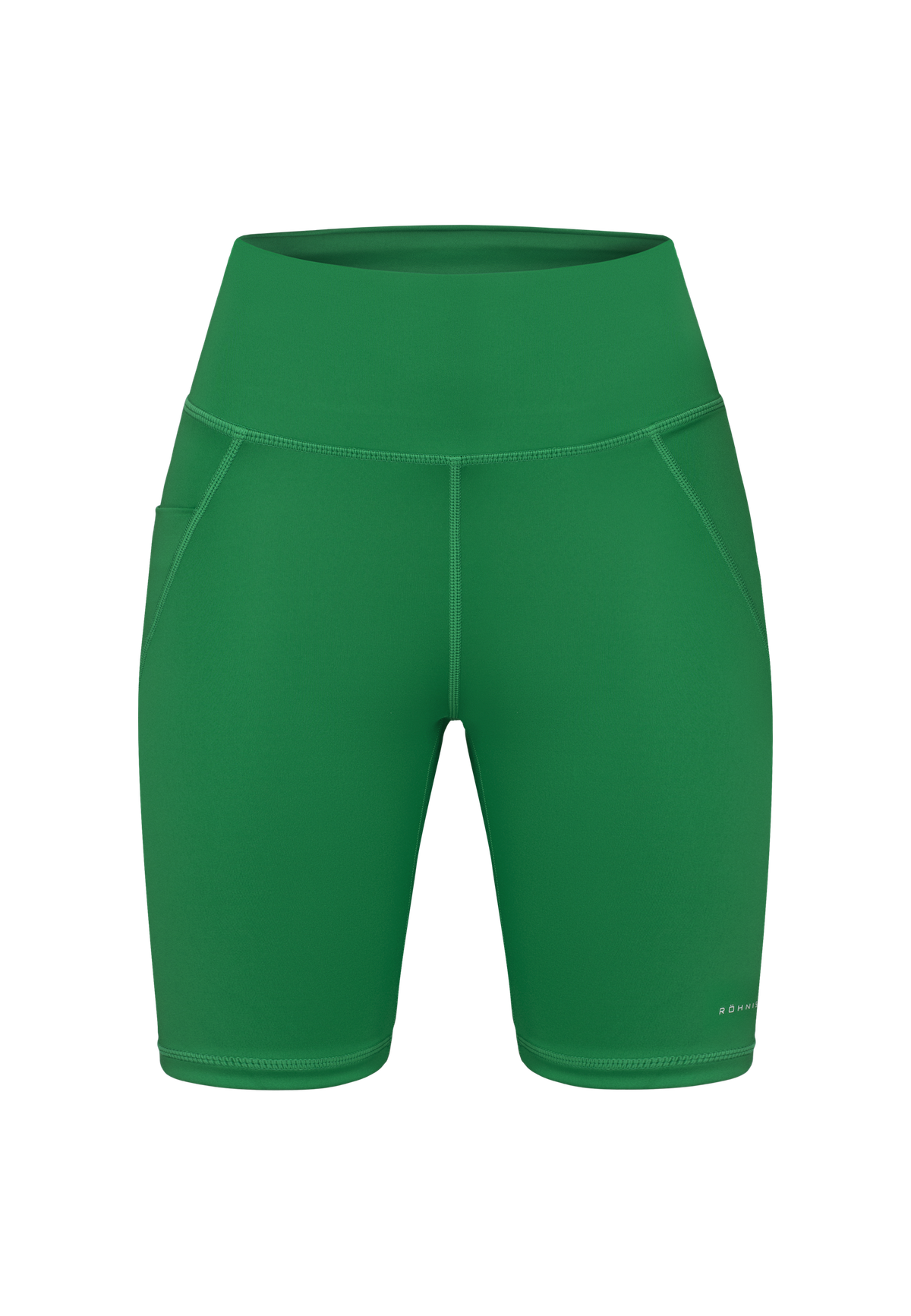 Flattering High Waist Bike Tights, Jolly Green