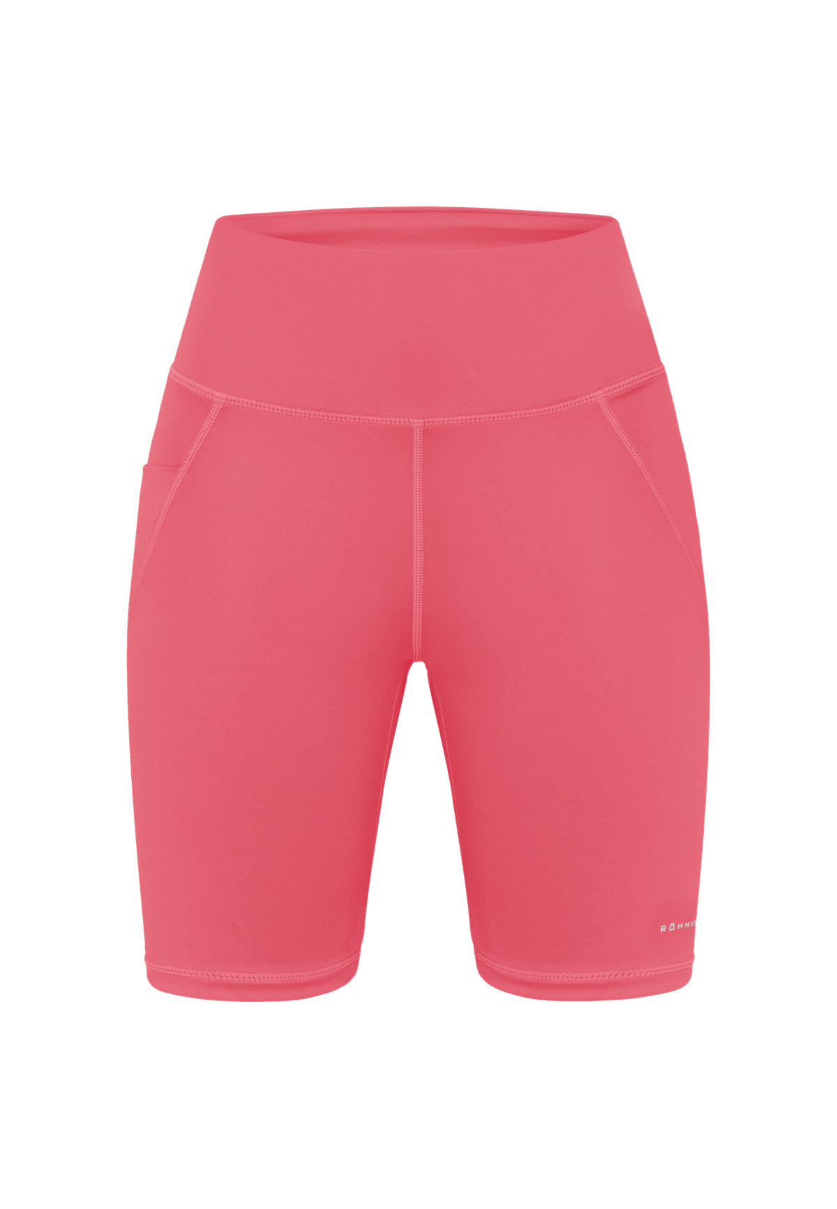 Flattering High Waist Bike Tights, Fruit Dove
