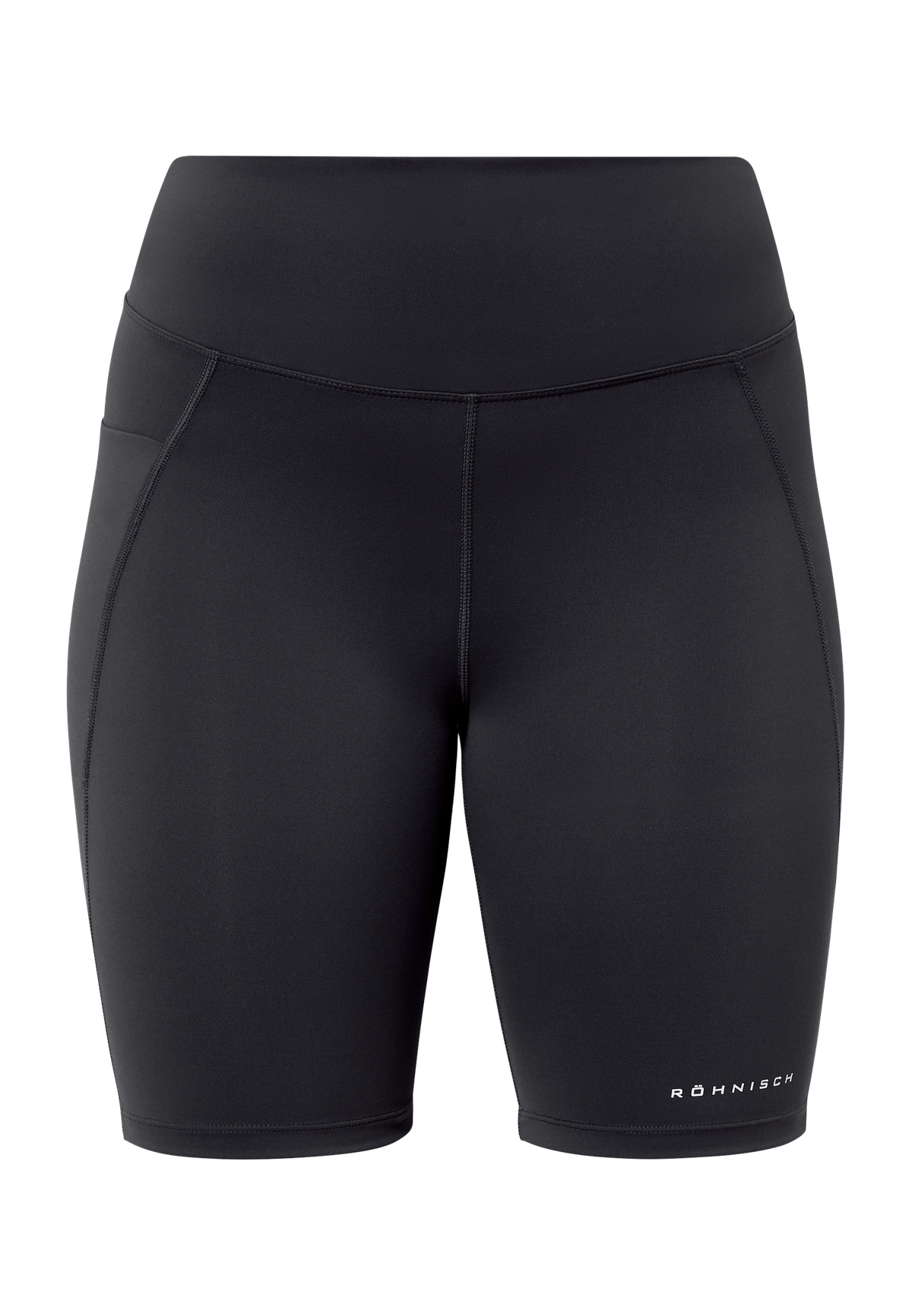 Flattering High Waist Bike Tights, Black