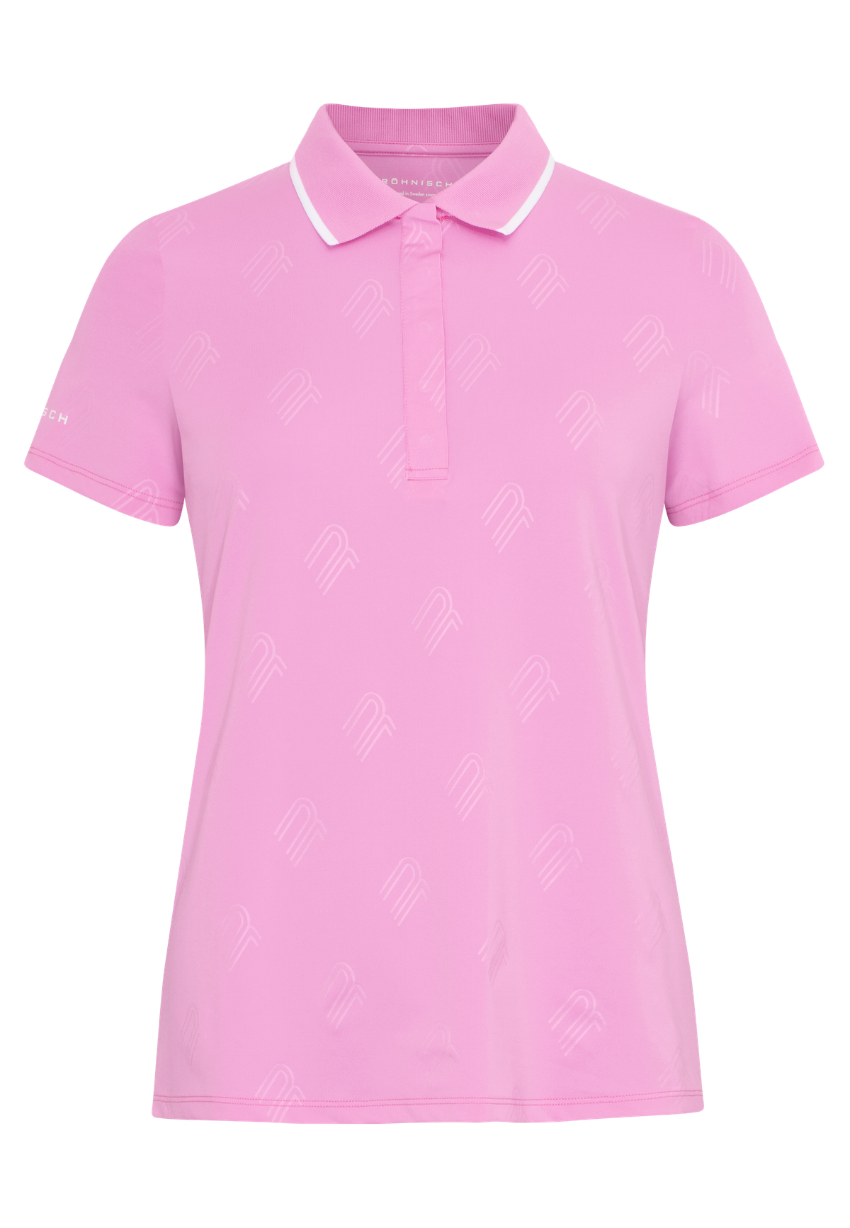 Deni Poloshirt, Fuchsia Pink