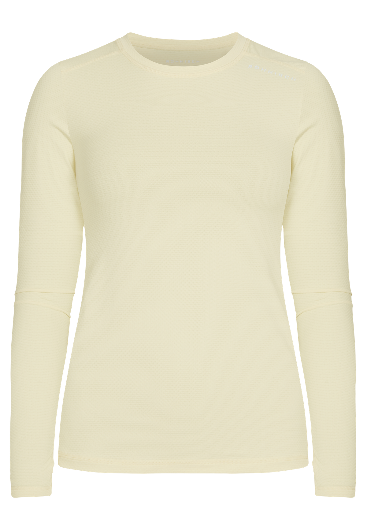 Jacquard Long Sleeve, Double Cream