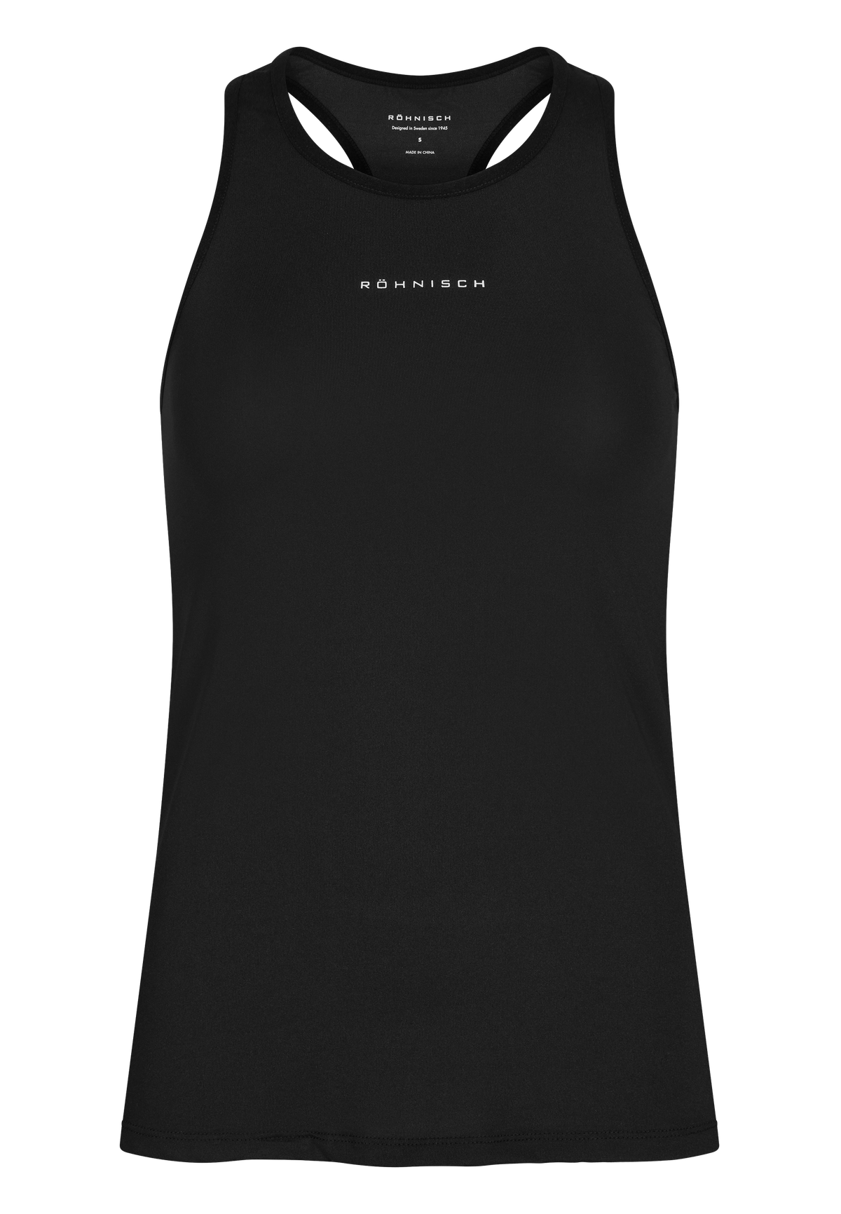 Solid Court Racerback, Black