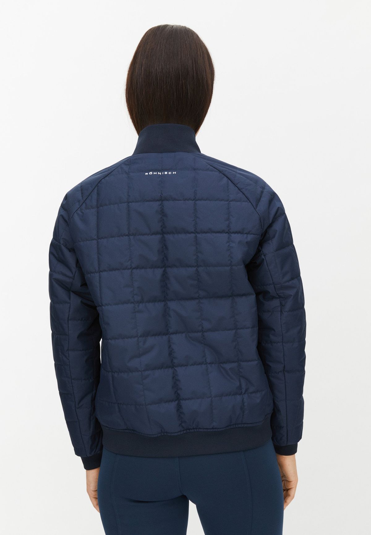 Frosty Quilt Jacket, Navy