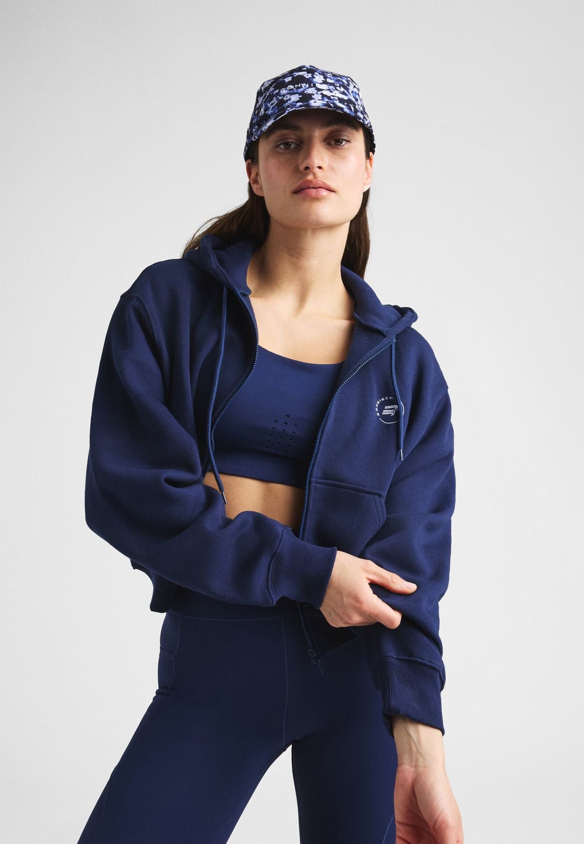 Sporty Cap, Indigo Bloom