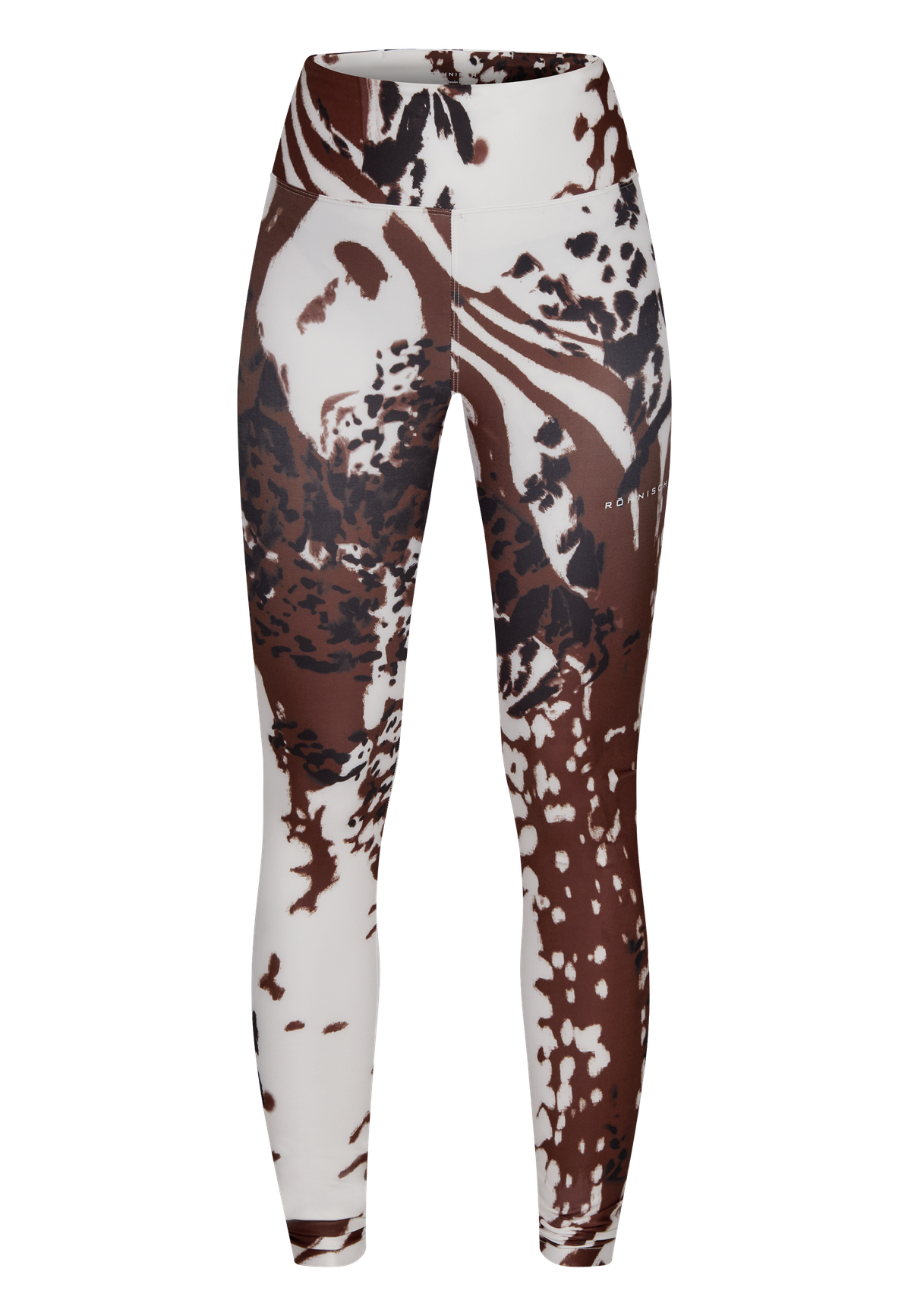 Printed High Waist Tights, Beetle Print